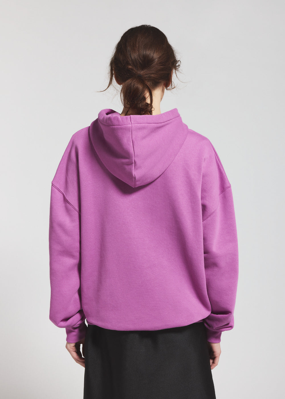 pyrenex-sierra-pullover-unisexe-capuche-violet-coton-bio image 5
