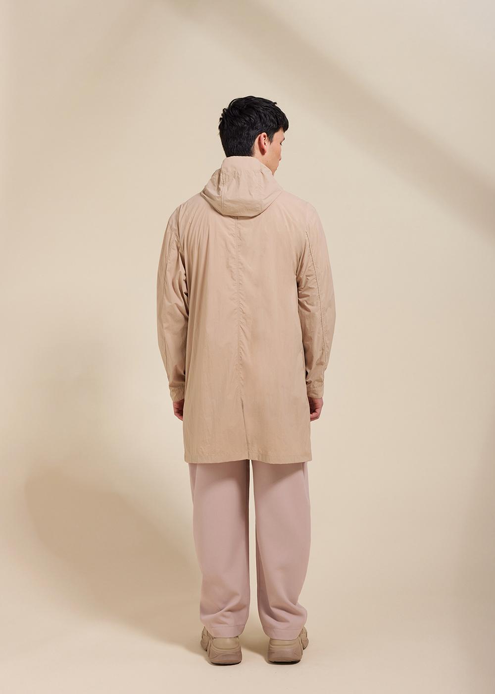 pyrenex-torrent-2-coupe-vent-long-capuche-unisexe-cuban-sand image 6