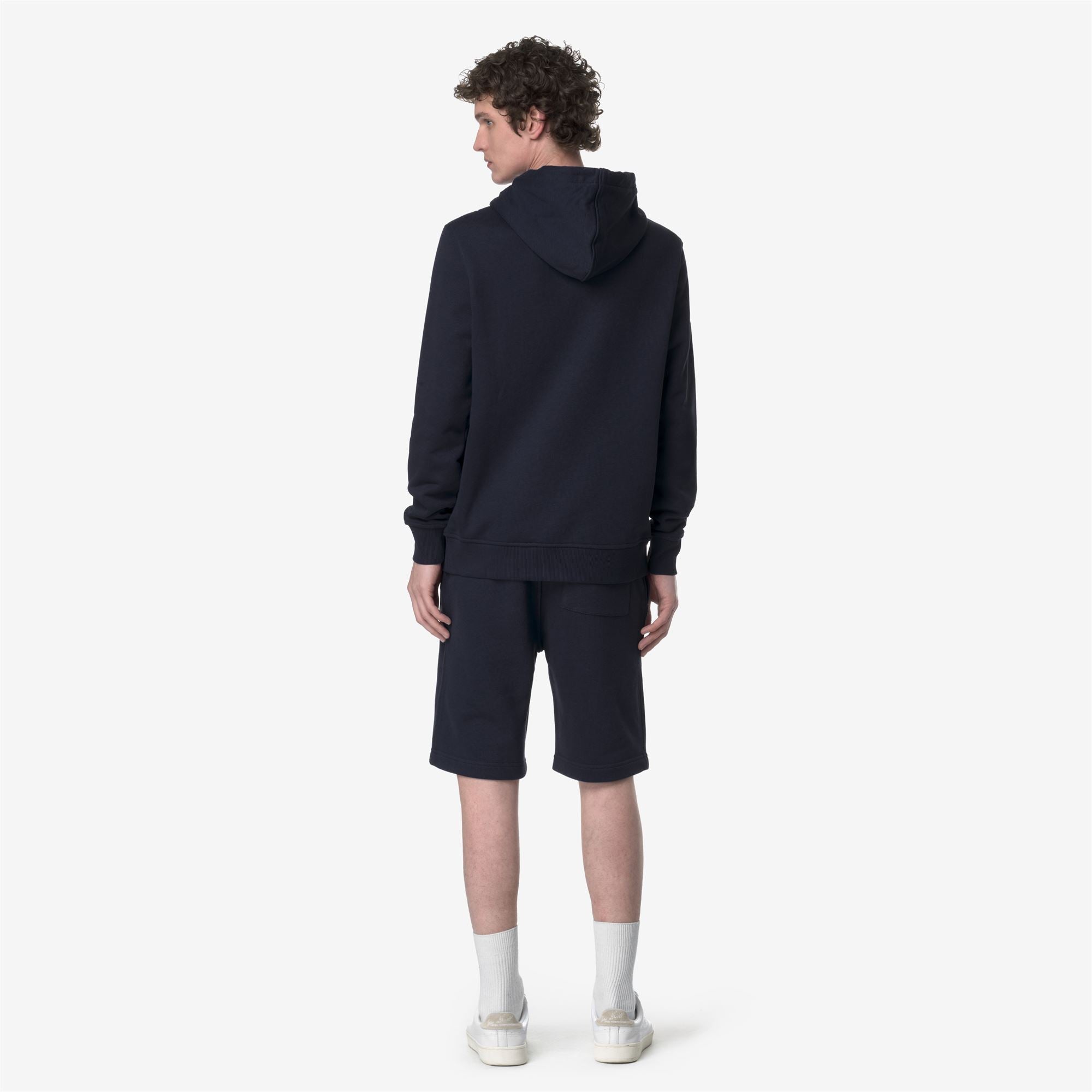 k-way-erik-french-terry-shorts-de-sport-homme-blue-depth image 3