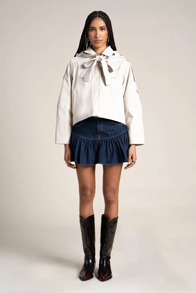 flotte-tuileries-trenchcoat-short-imperm-able-capuche-amovible image 1