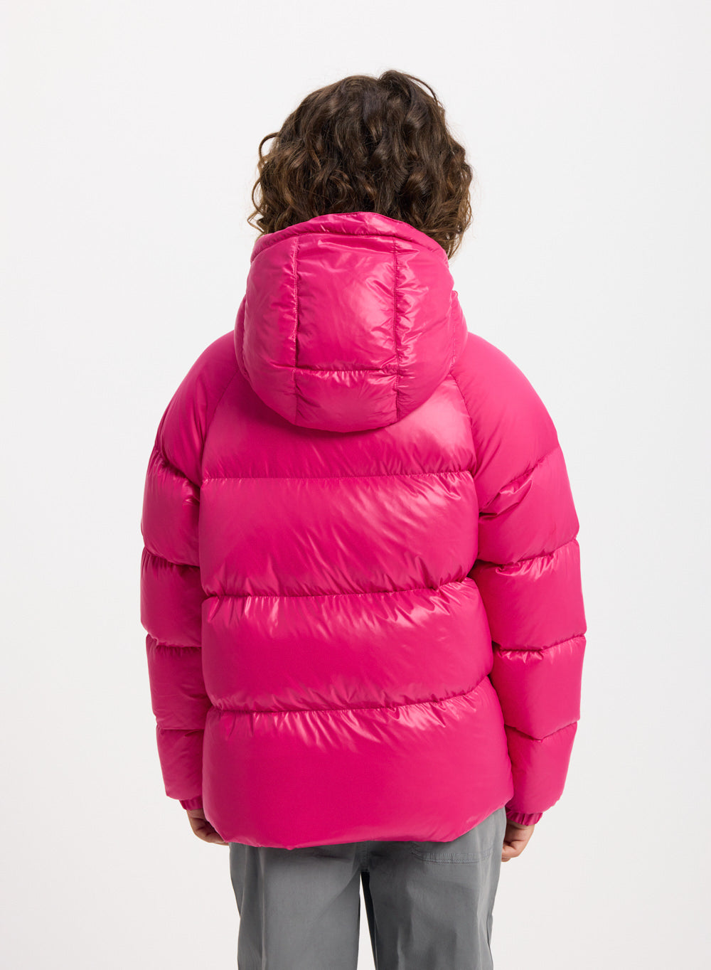 pyrenex-sten-doudoune-capuche-enfant-fuchsia-taffetas image 7