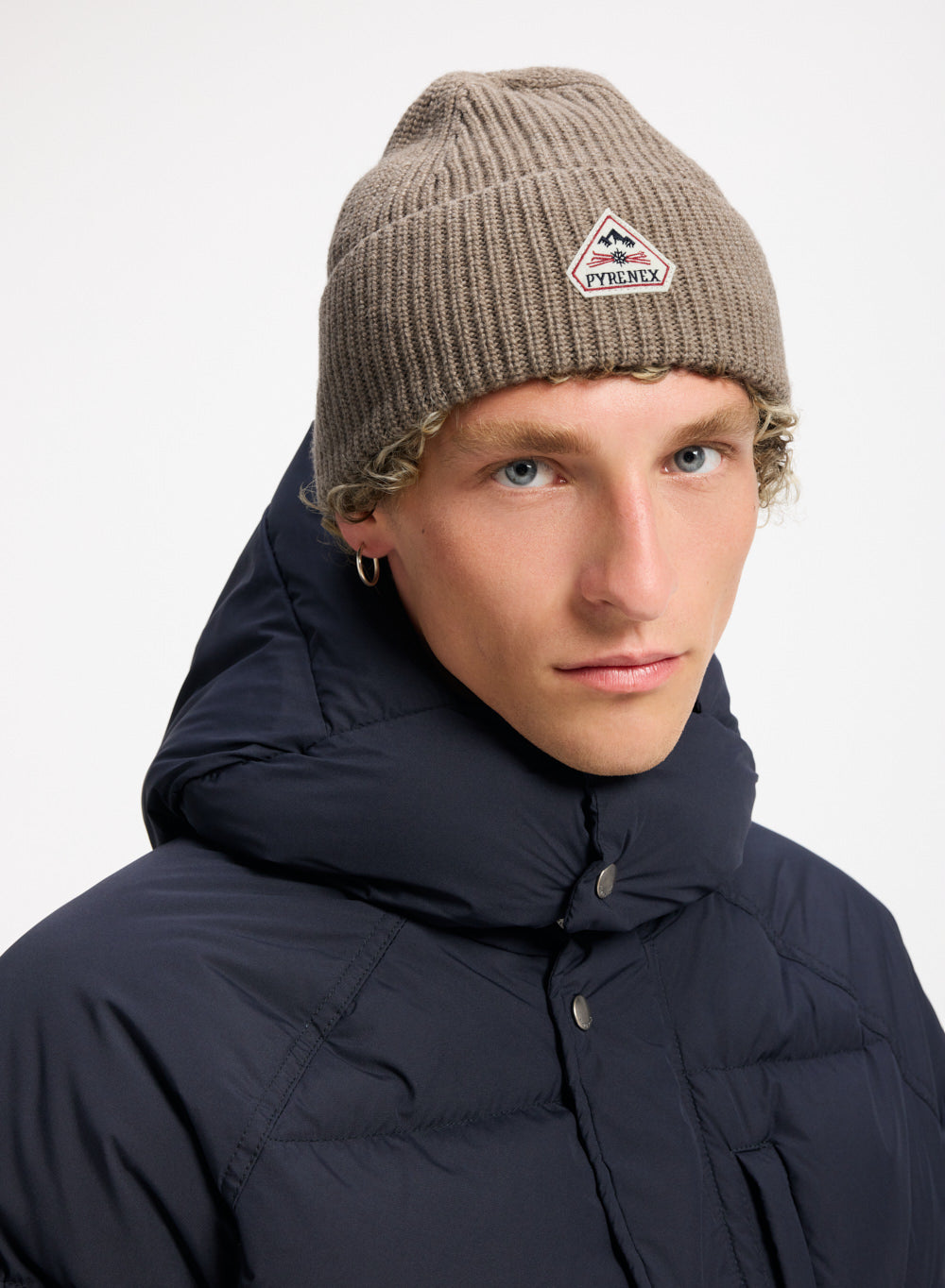 pyrenex-gomma-bonnet-gris-taupe image 1