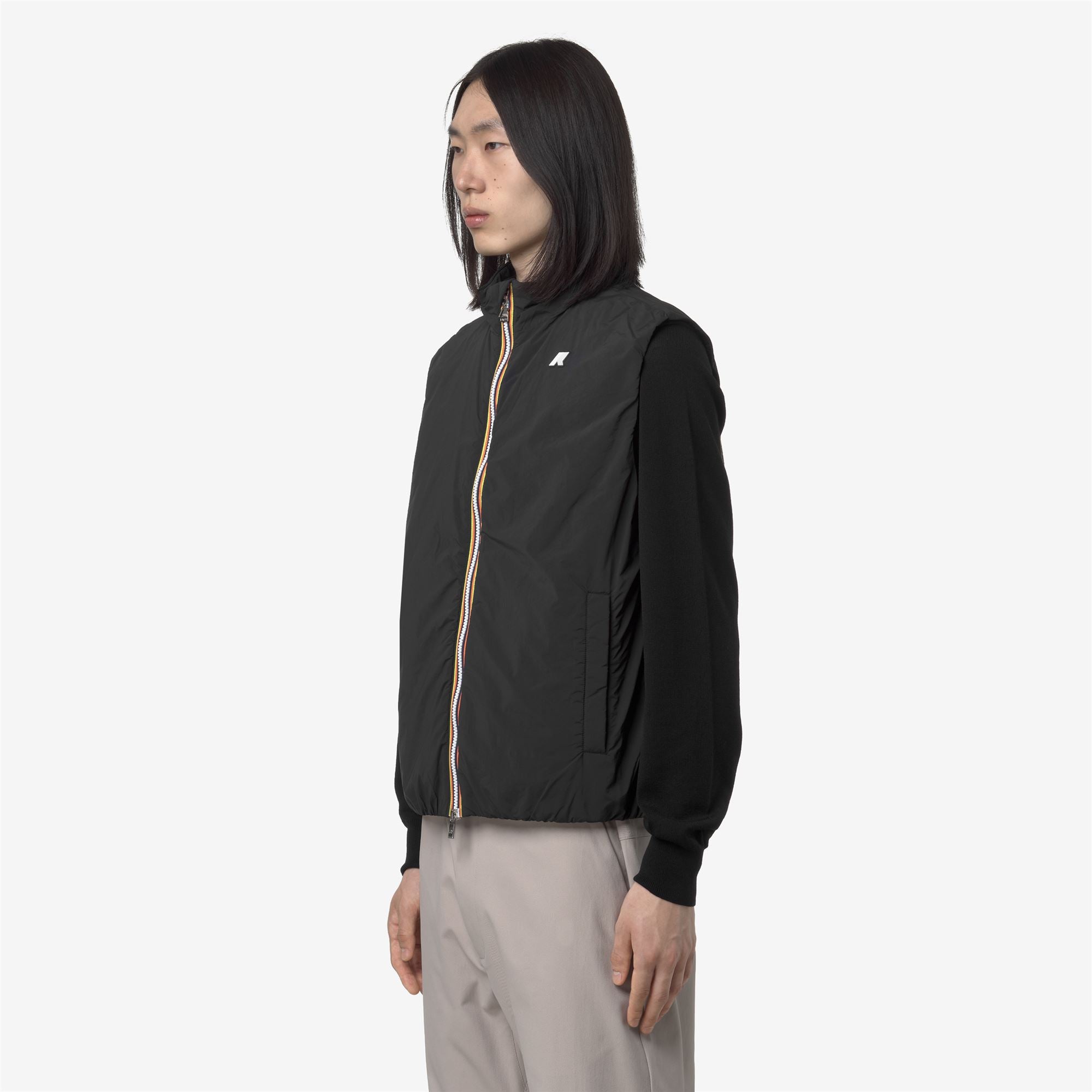 k-way-valen-plain-warm-gilet-homme-black-pure-black-pure image 2