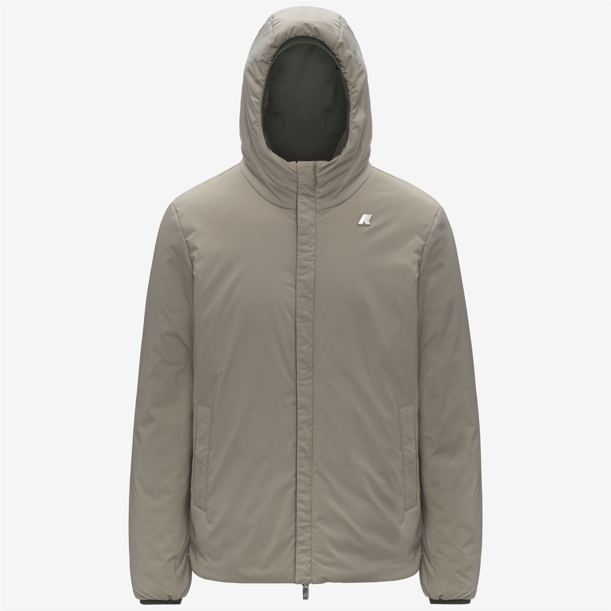 k-way-jack-st-warm-double-veste-r-versible-homme-green-blackish-green-oak image 6