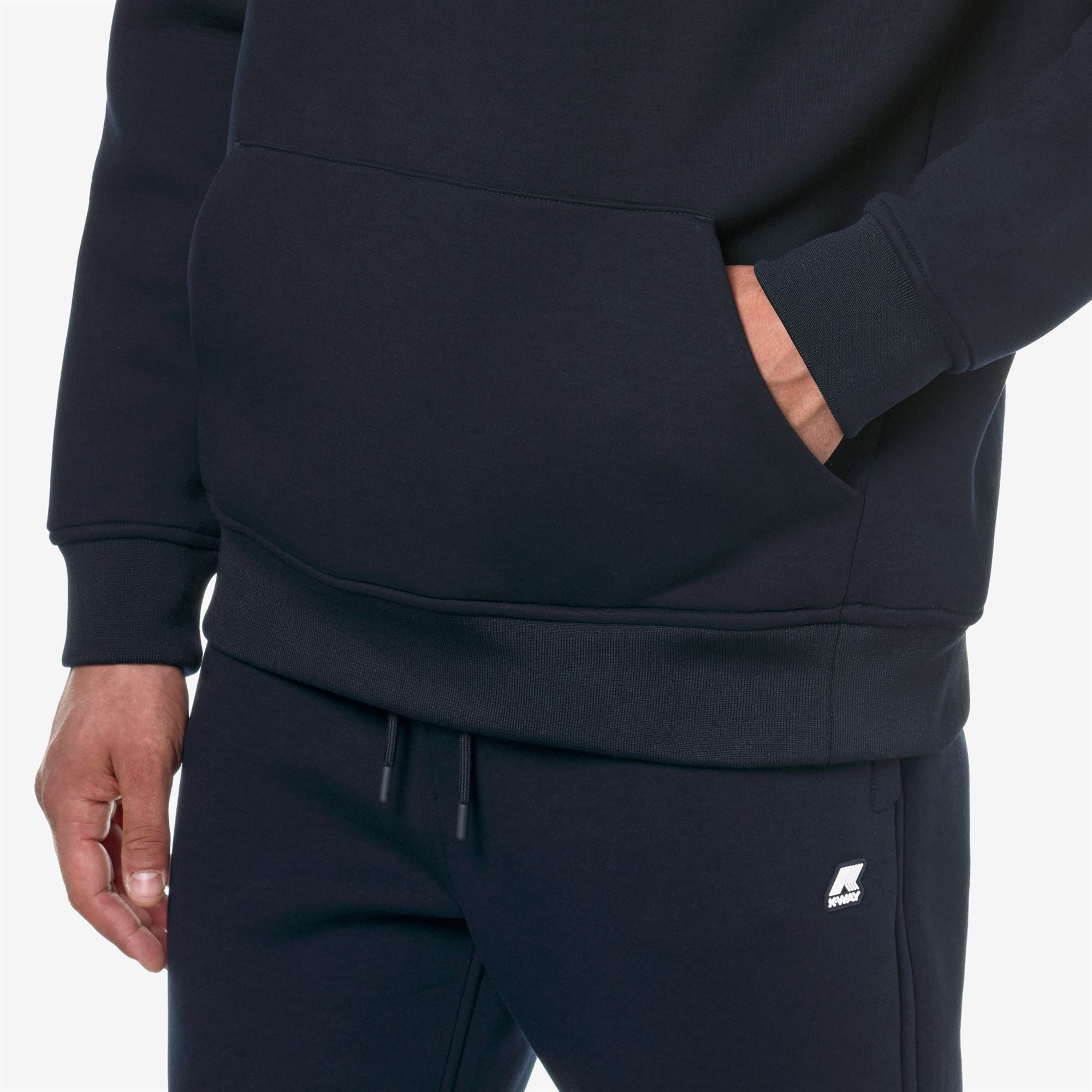 k-way-bernie-spacer-polaire-pull-over-homme-blue-depth image 4
