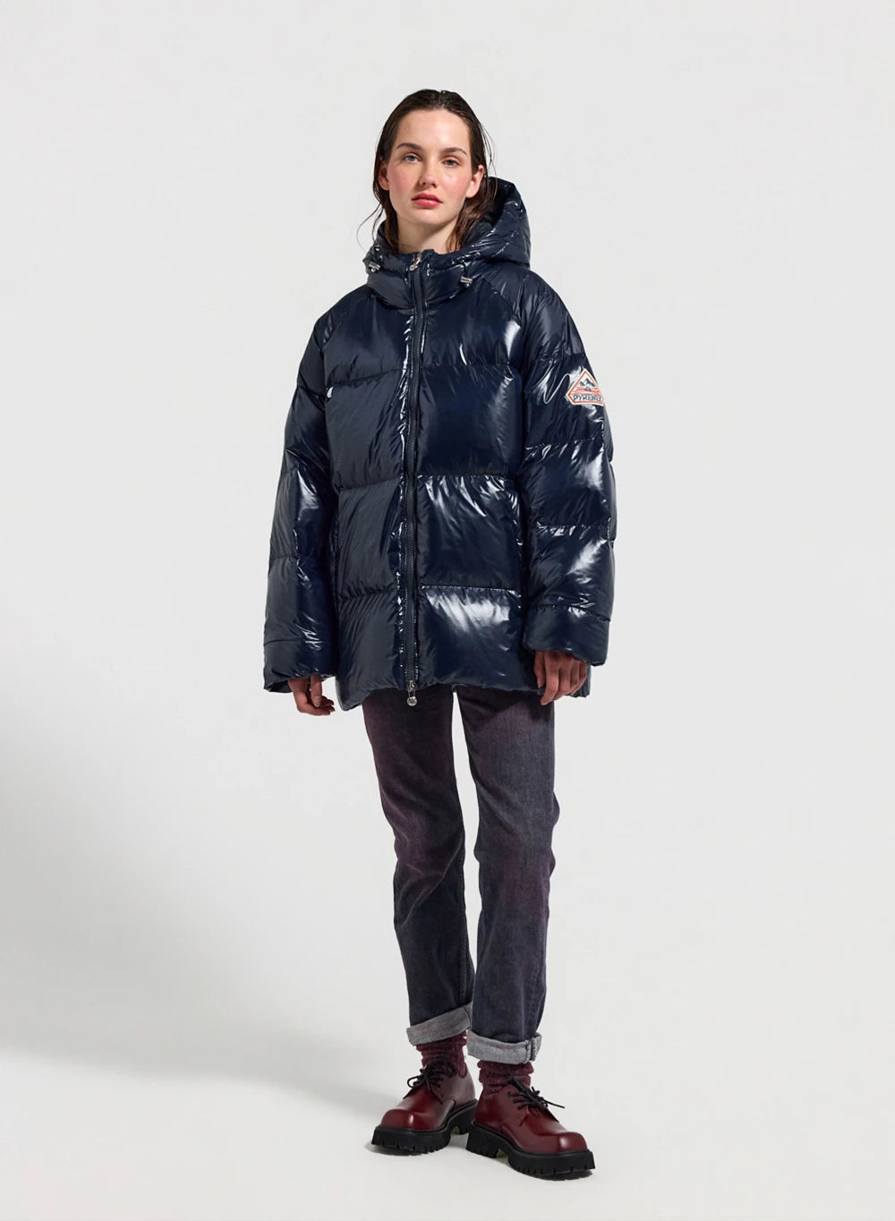 pyrenex-sten-doudoune-unisexe-capuche-bleu-marine image 4