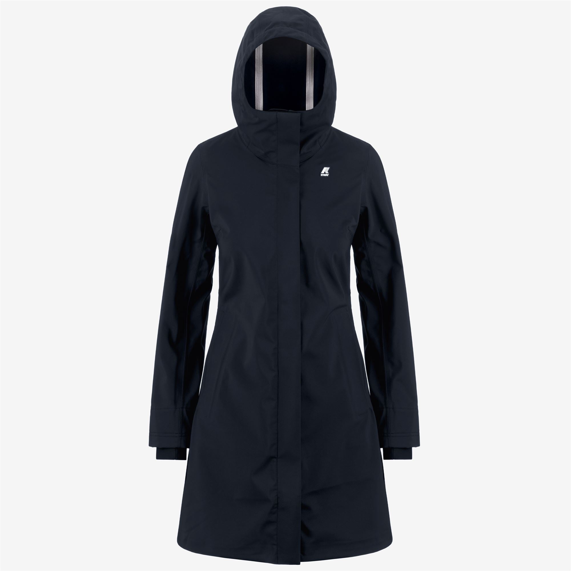 k-way-stephy-bonded-veste-3-4-femme-blue-depth-2 image 5