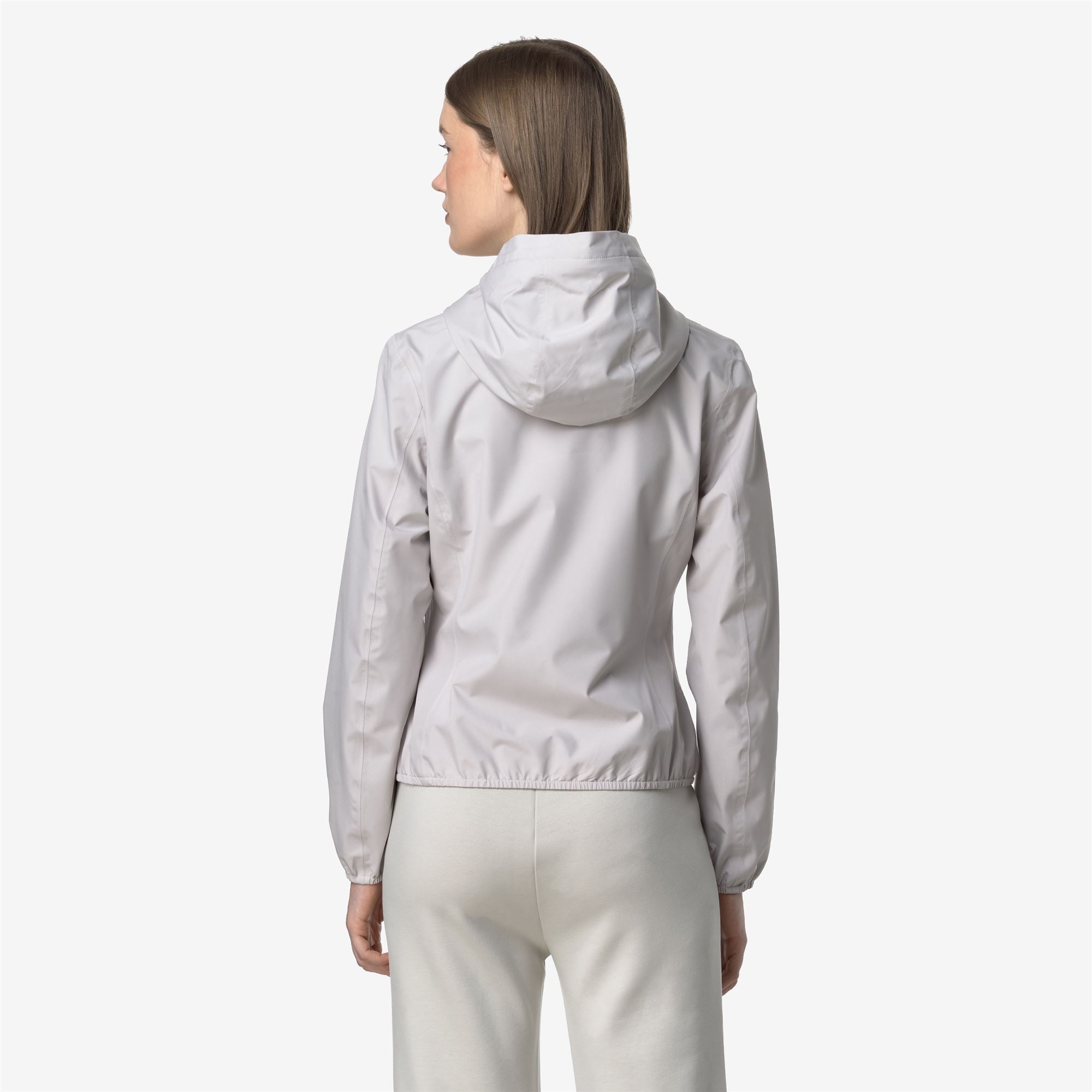 k-way-lily-stretch-poly-jersey-veste-courte-femme-beige-lt image 3