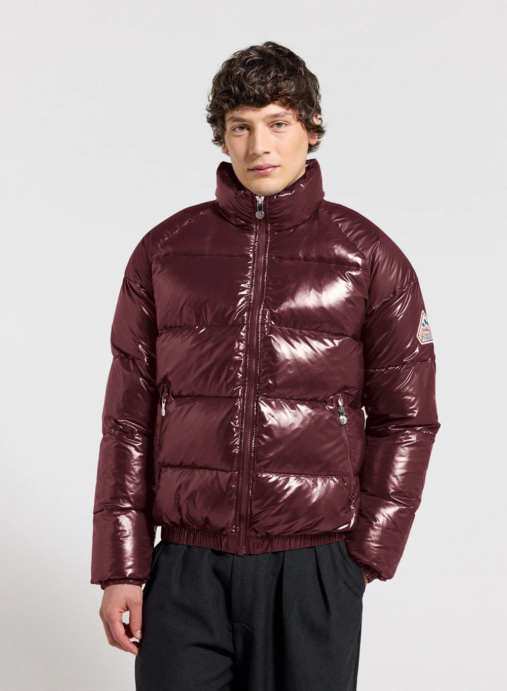 doudoune-unisexe-pyrenex-vintage-mythic-bordeaux image 1