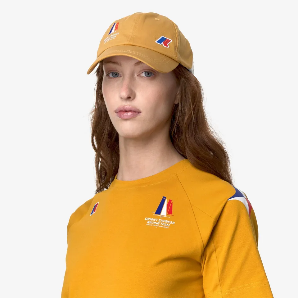 k-way-mois-orient-express-ac-casquette-unisexe-yellow-sunflower image 1