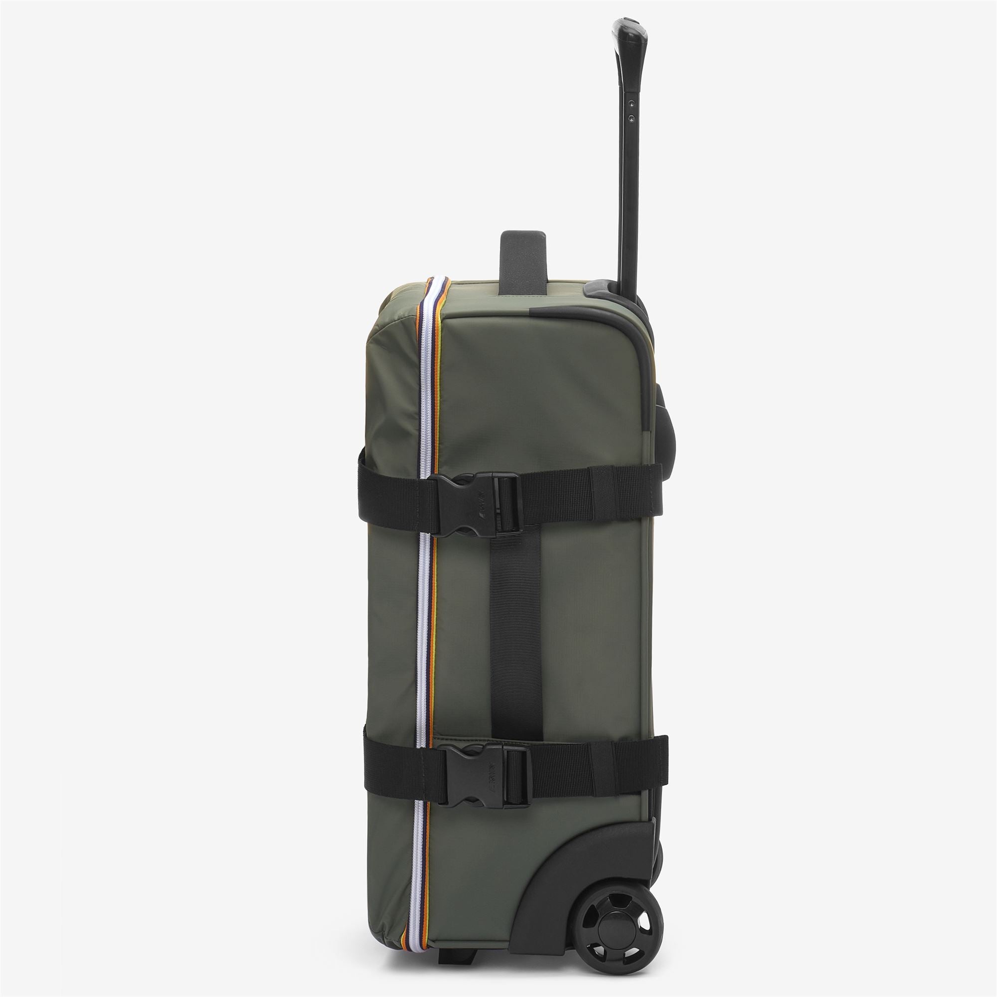 k-way-blossac-s-valise-cabine-chariot-unisexe-green-blackish-black-pure image 2