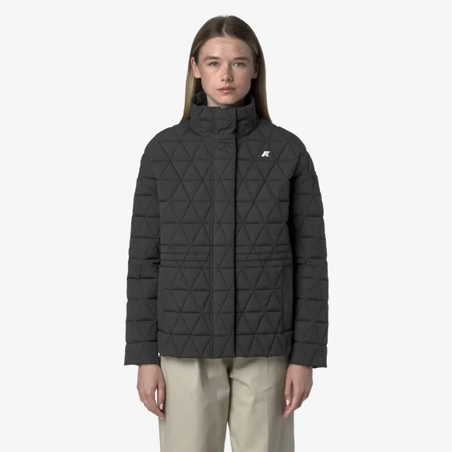 k-way-selene-diamond-quilted-warm-veste-femme-grey-shadow-dk image 1