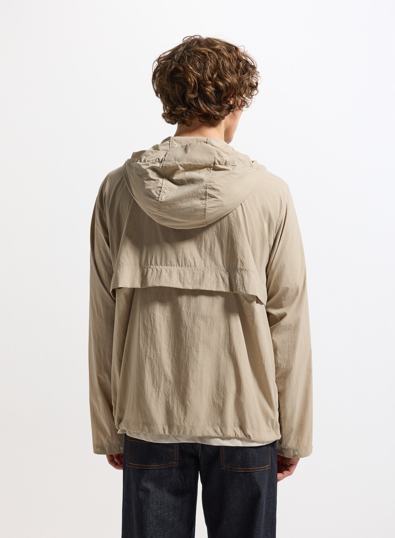 pyrenex-soulere-coupe-vent-unisexe-capuche-beige image 7