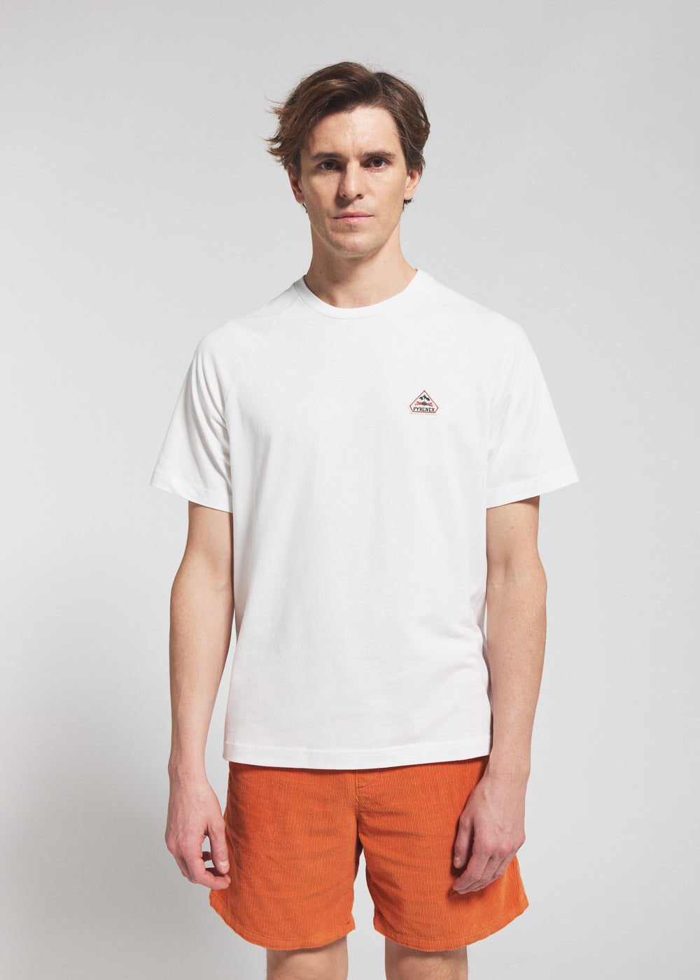 pyrenex-corto-t-shirt-unisexe-coton-biologique-white image 1
