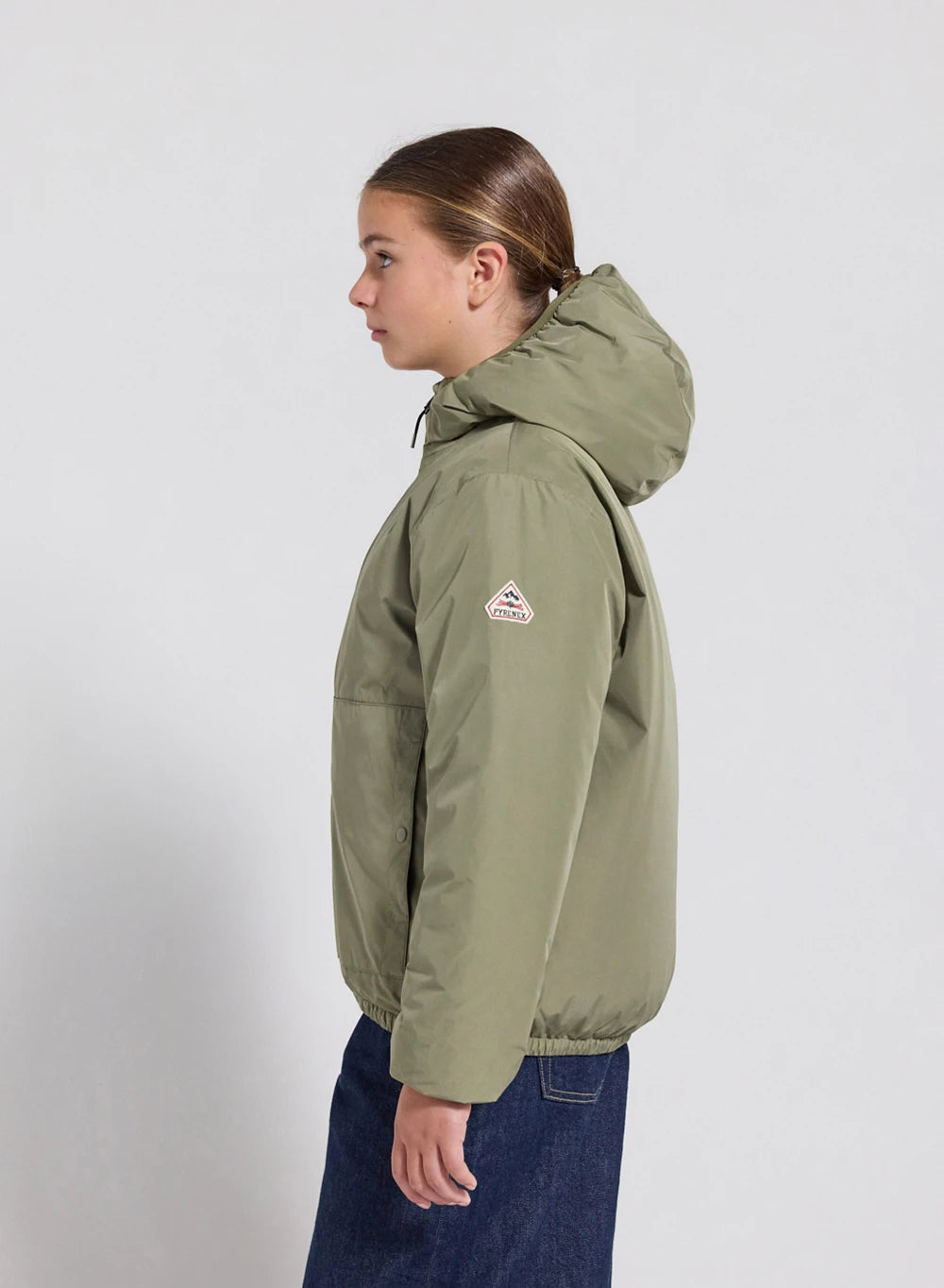 pyrenex-density-blouson-imperm-able-enfant-kaki-clair image 5
