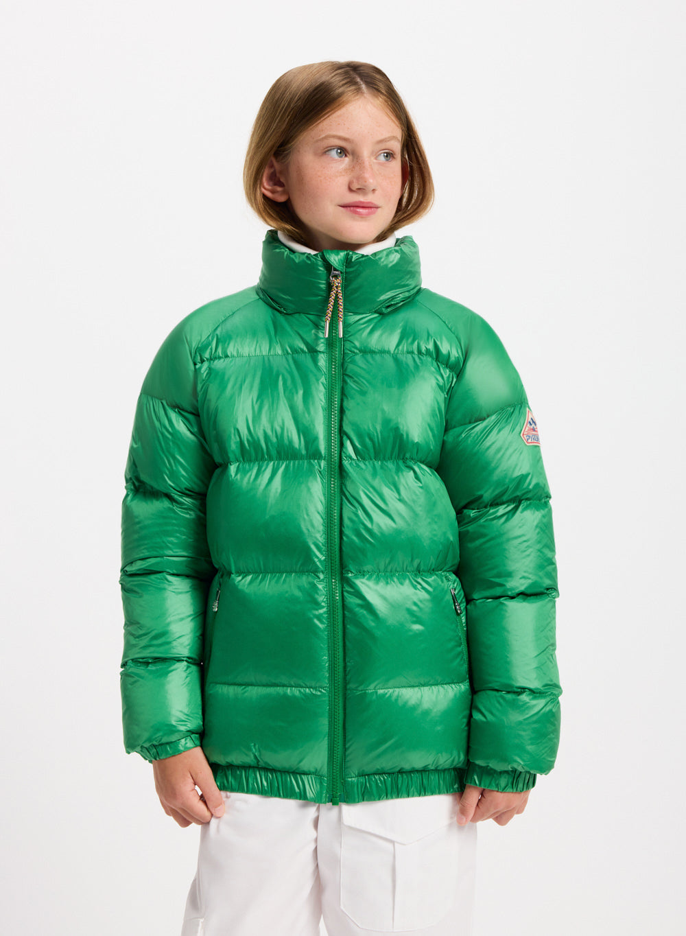 pyrenex-vintage-mythic-doudoune-enfant-verte image 1