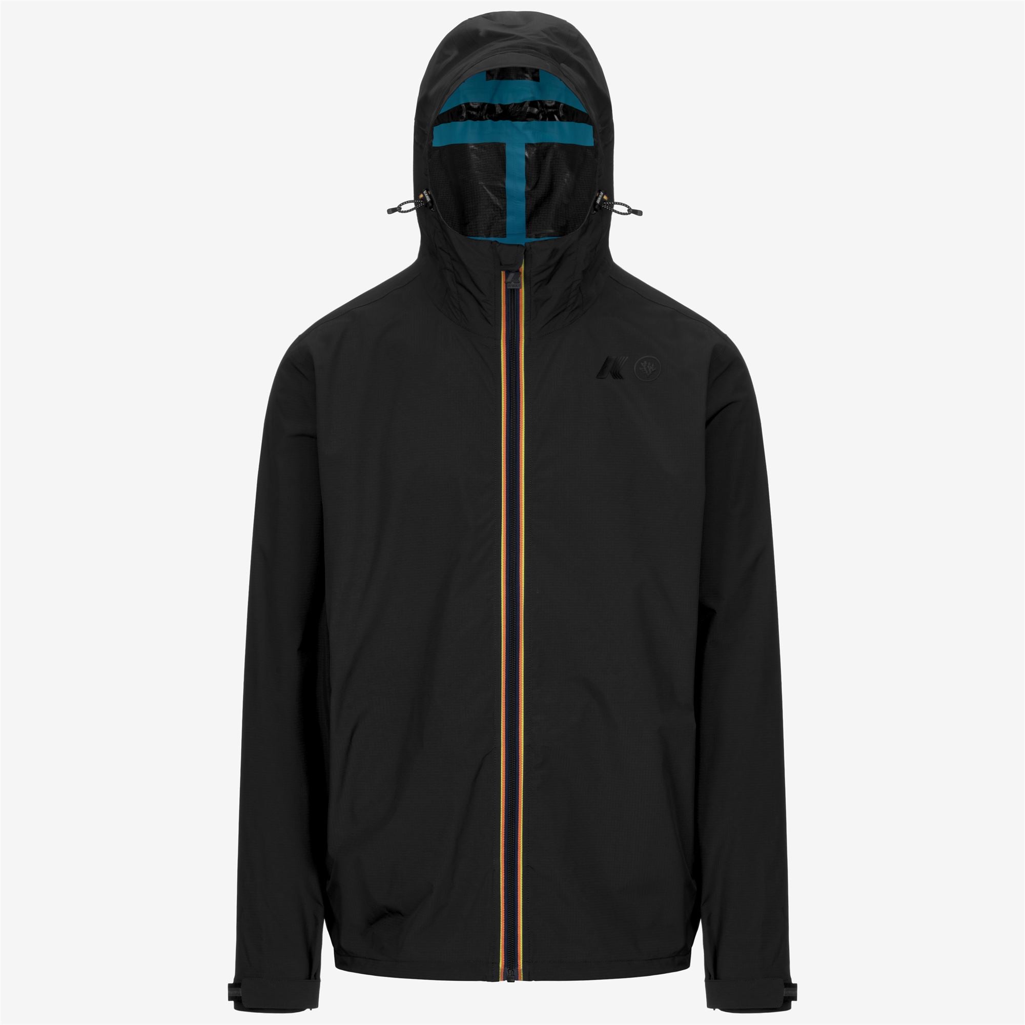 k-way-charmel-coral-gardeners-veste-capuche-imperm-able-unisexe-black-pure image 5