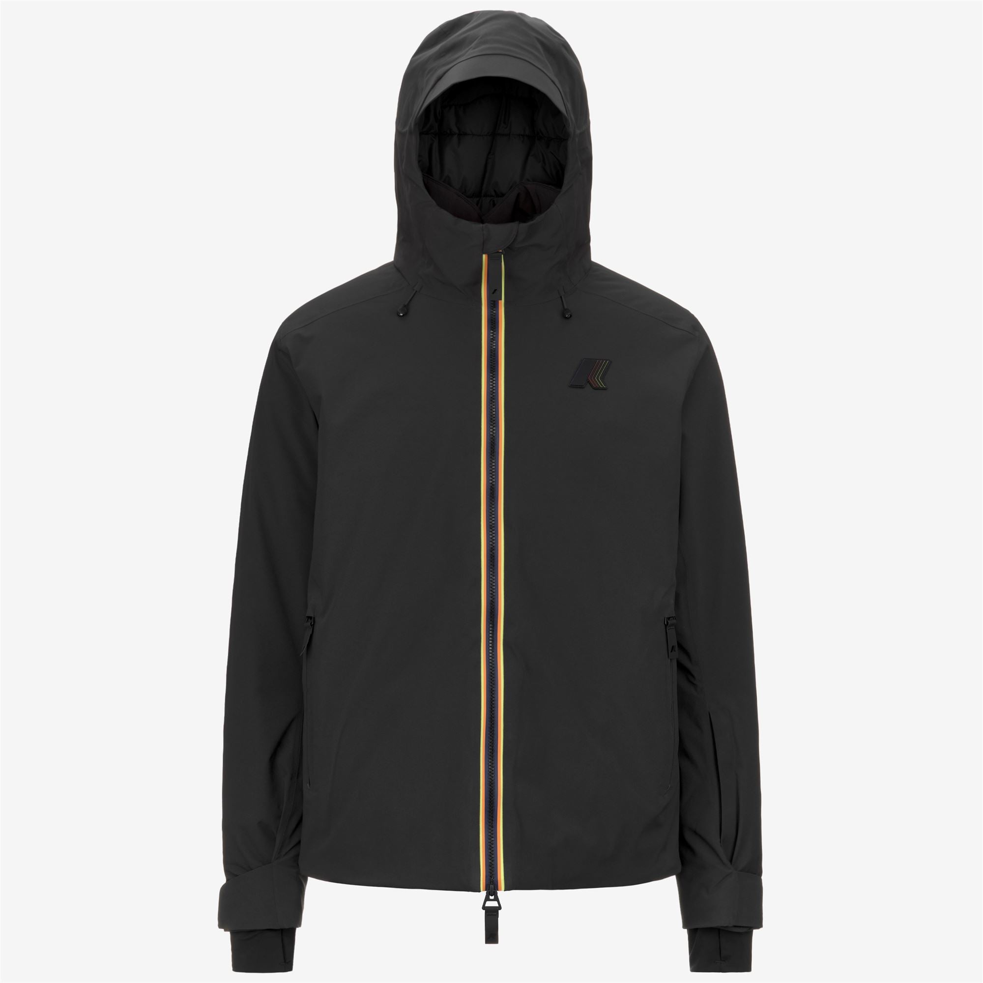 k-way-lesarcs-2l-twill-veste-de-ski-milieu-homme-black-pure image 5