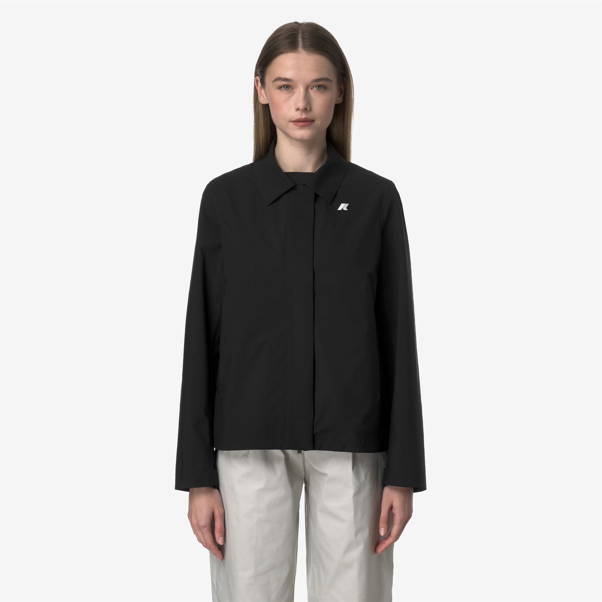 k-way-arabel-stretch-2l-veste-court-femme-black-pure image 1