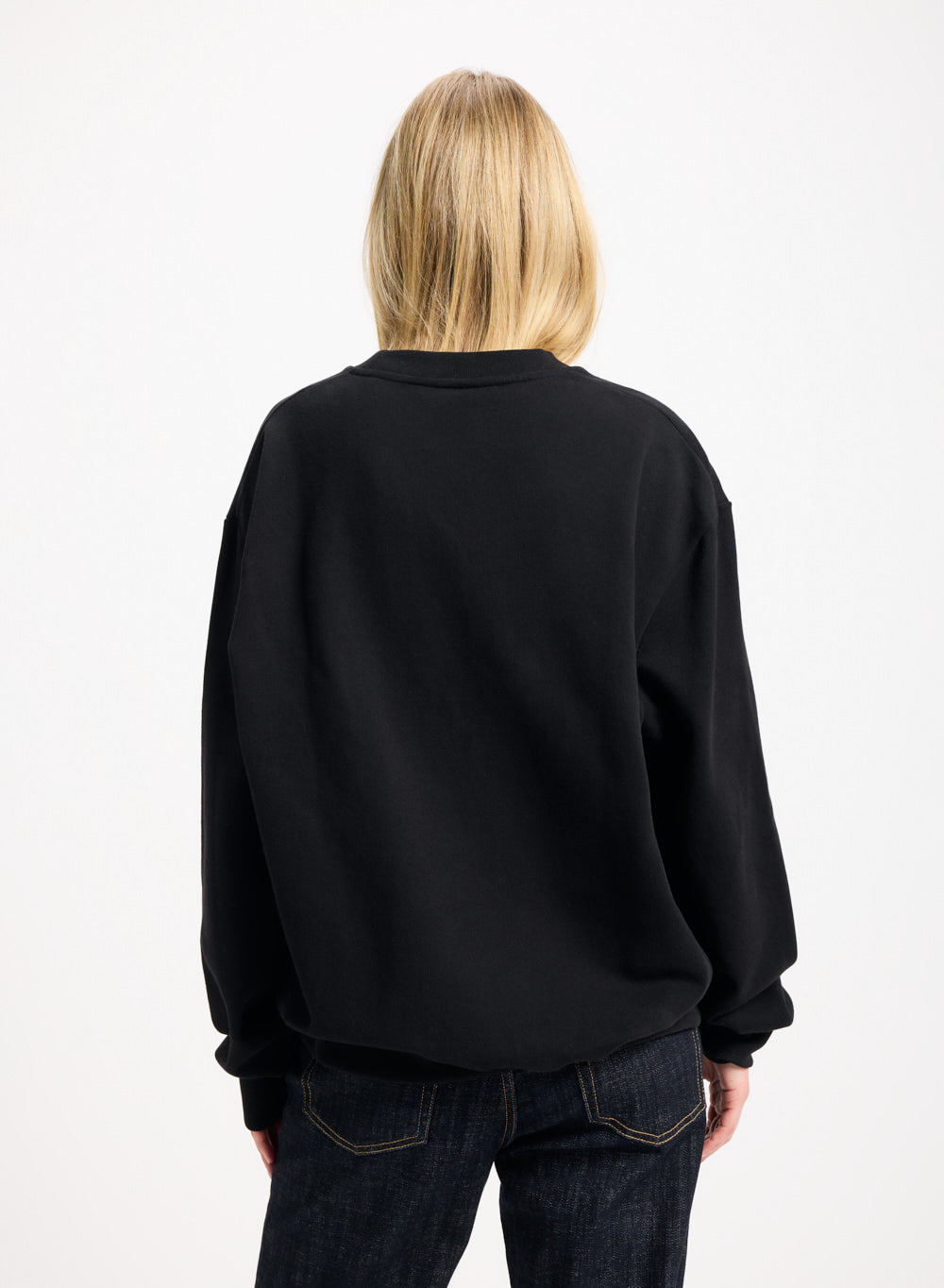 pyrenex-escou-sweatshirt-coton-bio-noir image 3