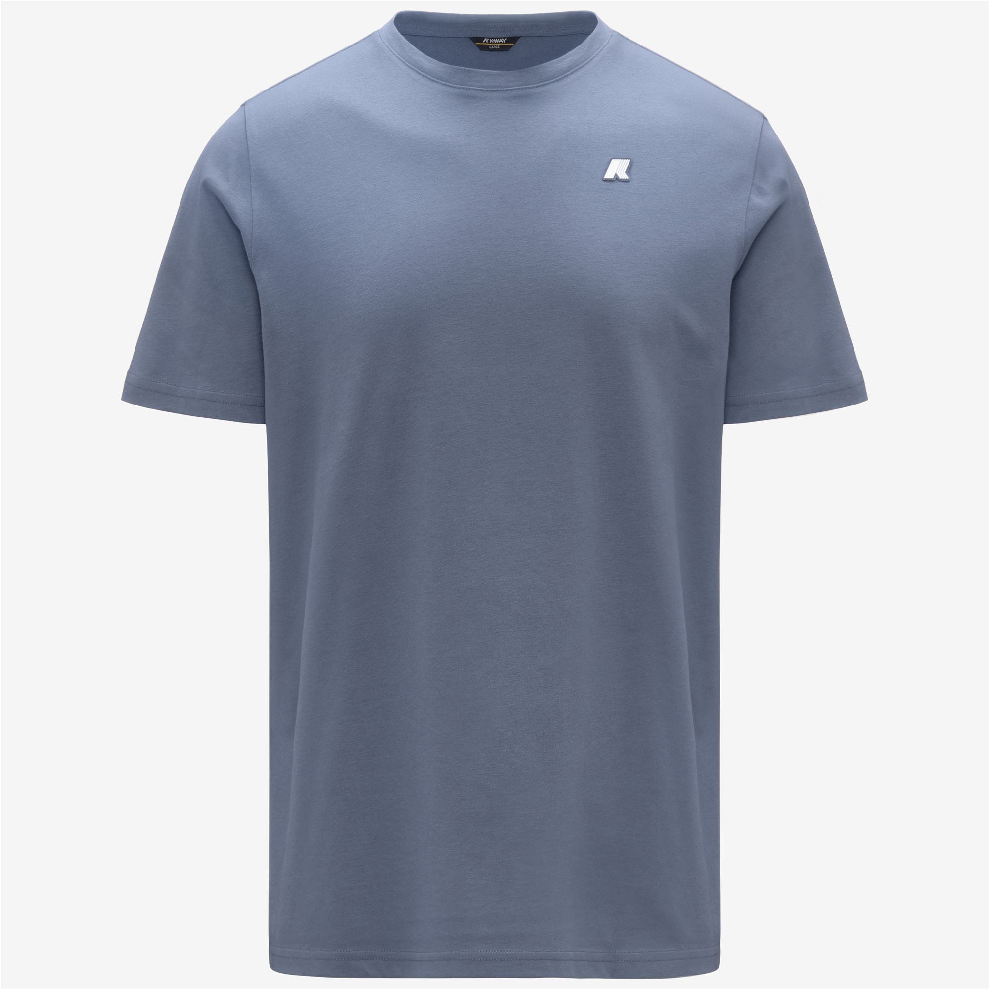 k-way-odom-jersey-peach-t-shirt-homme-blue-wild image 5