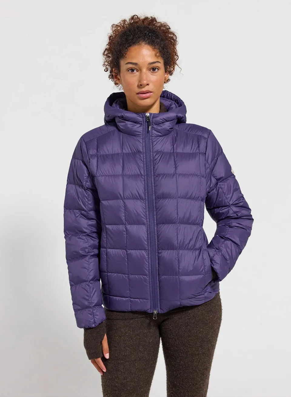 pyrenex-sunray-doudoune-ultra-l-g-re-capuche-femme-violette image 1