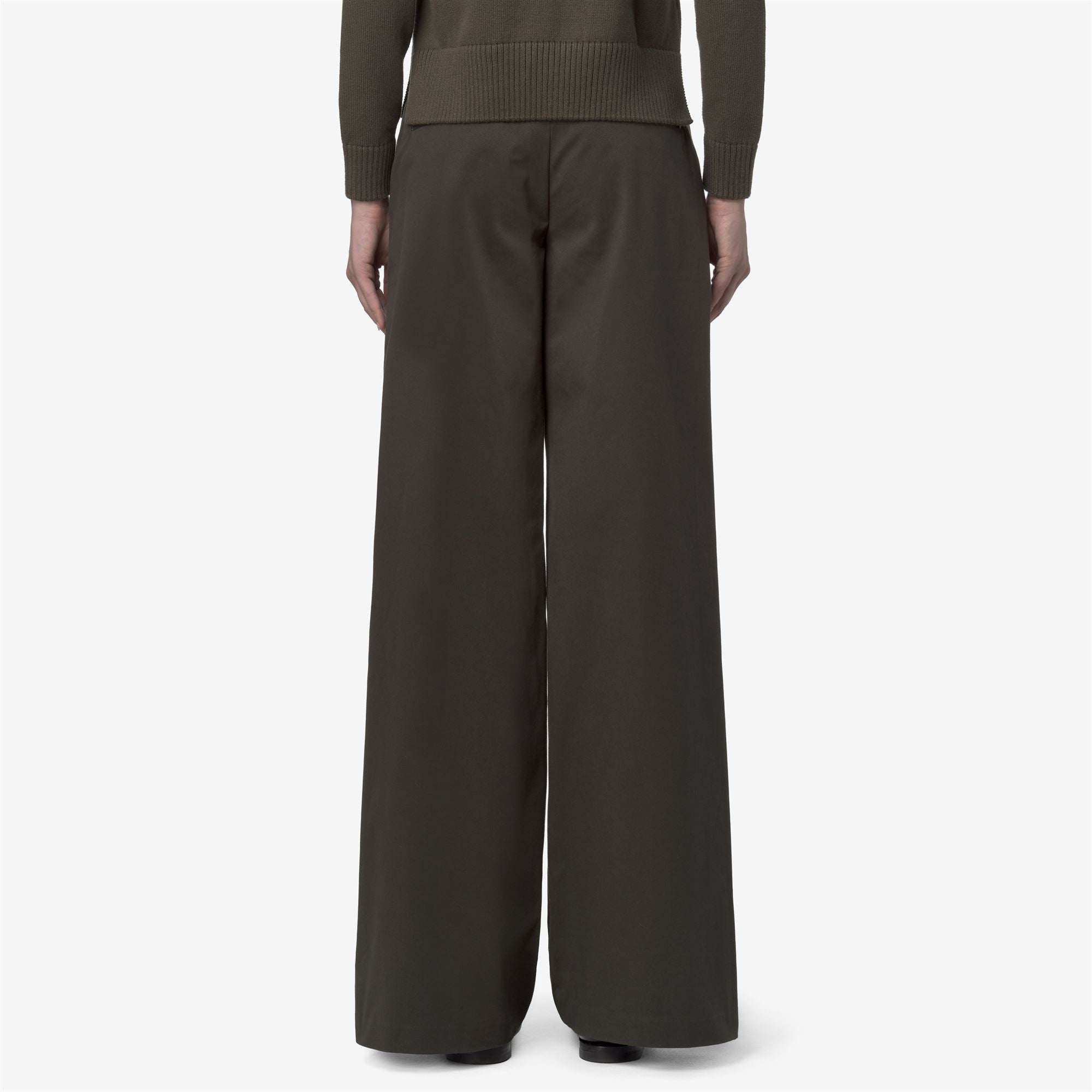 k-way-tyanne-twill-tech-peach-chino-femme-black-olive image 3
