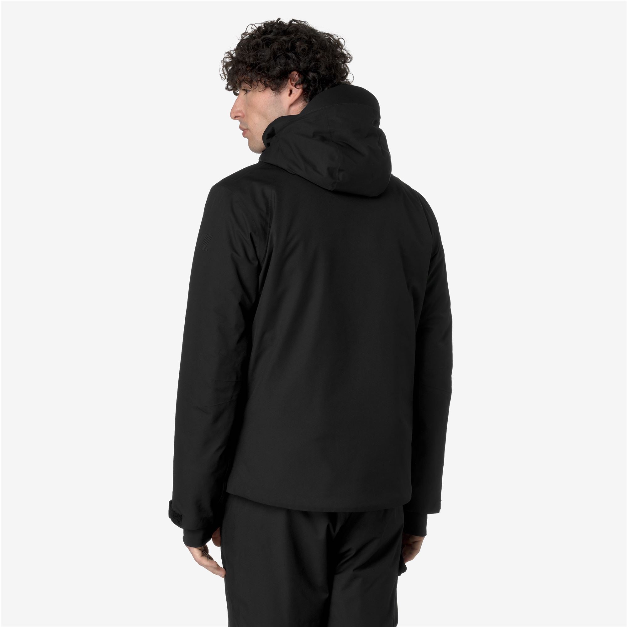 k-way-malamot-microtwill-2l-veste-milieu-homme-black-pure image 3