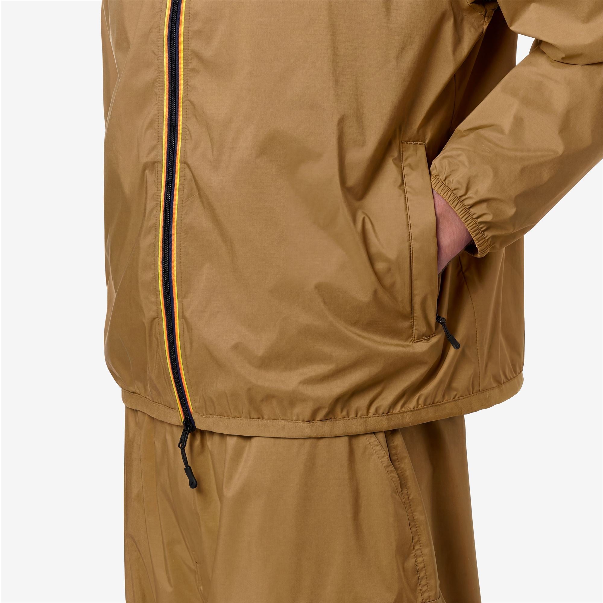 k-way-anglet-lf-veste-mi-longue-unisexe-brown-bistre image 4