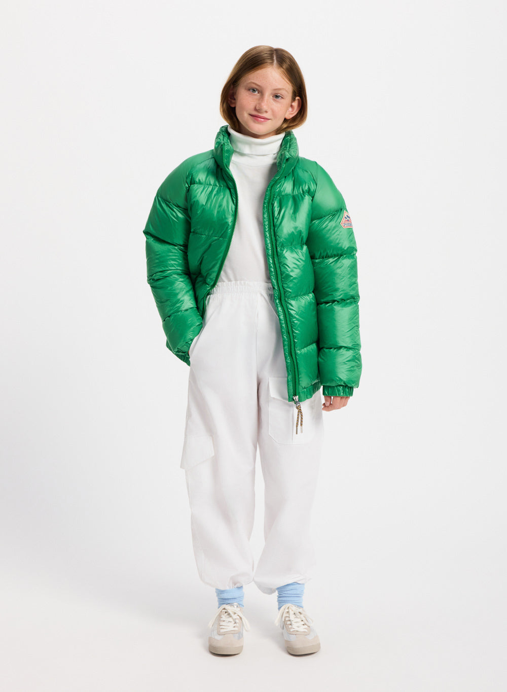 pyrenex-vintage-mythic-doudoune-enfant-verte image 3