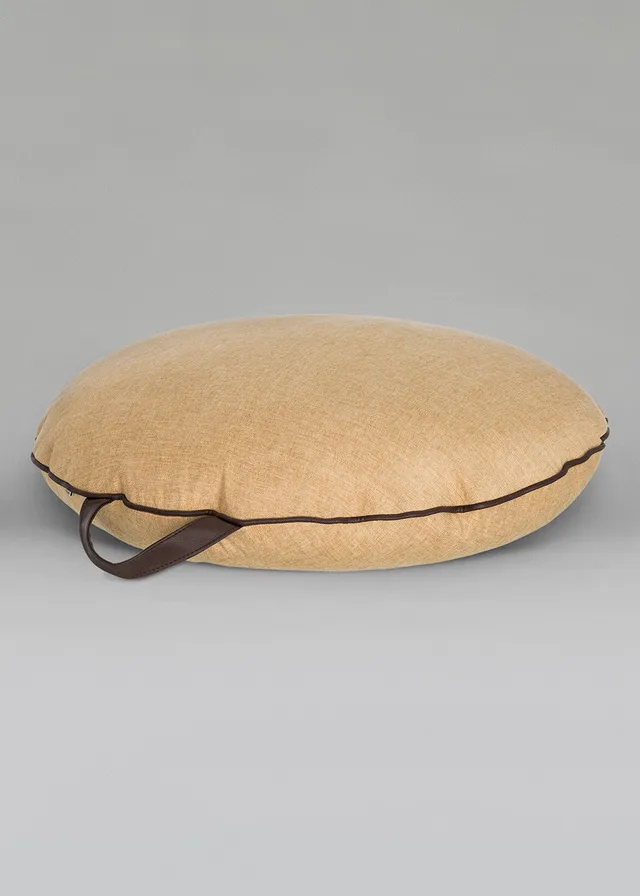 pyrenex-coussin-de-sol-petit-format-curry-duvet-france image 1