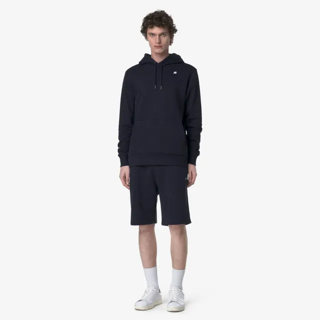 k-way-erik-french-terry-shorts-de-sport-homme-blue-depth image 1