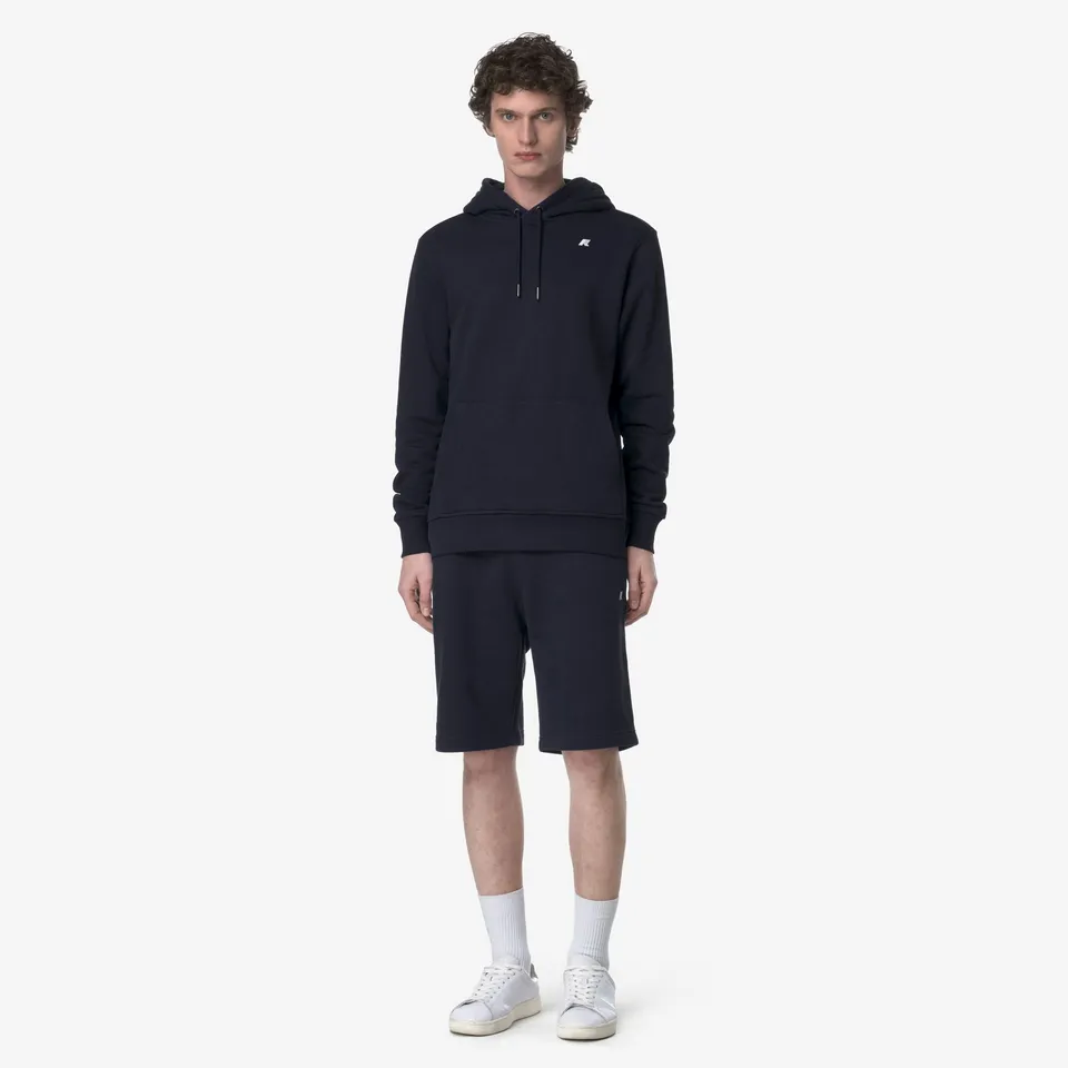 k-way-erik-french-terry-shorts-de-sport-homme-blue-depth image 1