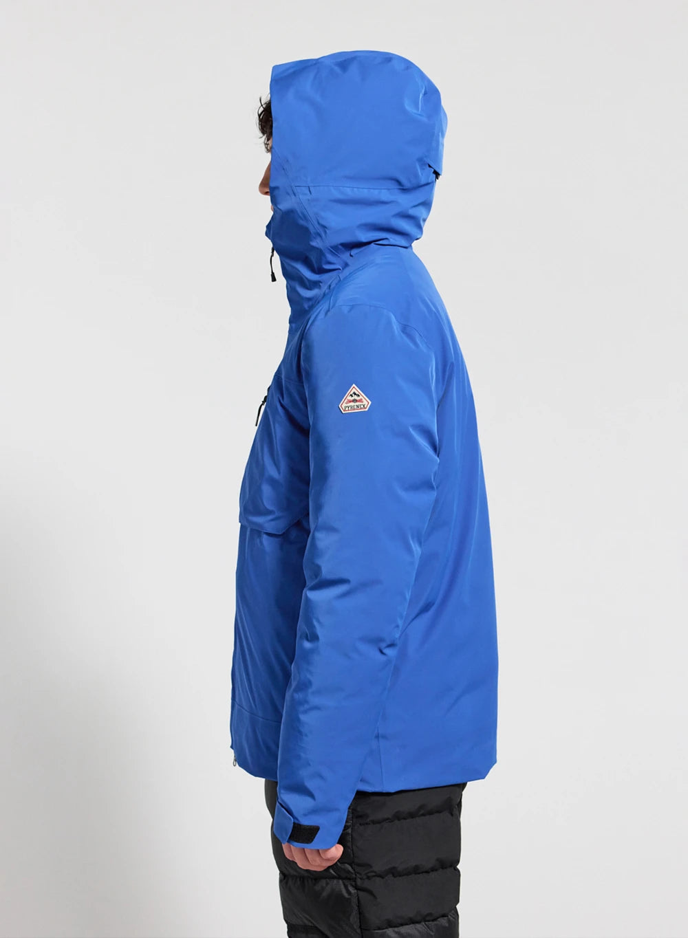 pyrenex-gravity-2-parka-imperm-able-homme-en-duvet-naturel-bleu-lectrique image 2