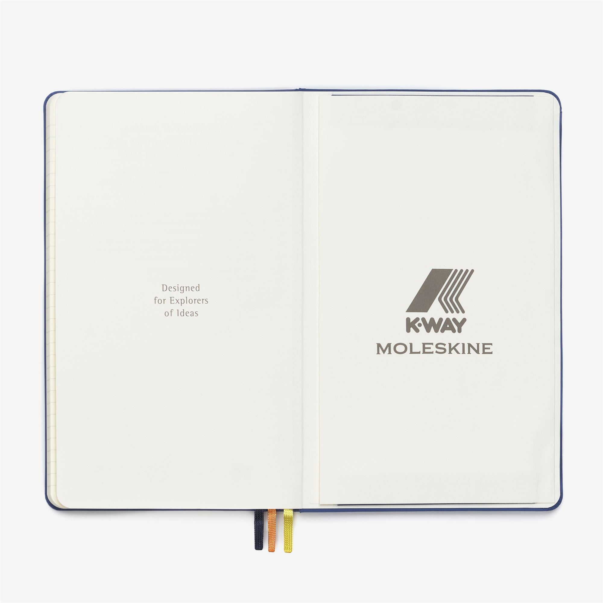 k-way-notebook-moleskine-for-k-way-carnet-unisexe-blue-royal-marine image 2