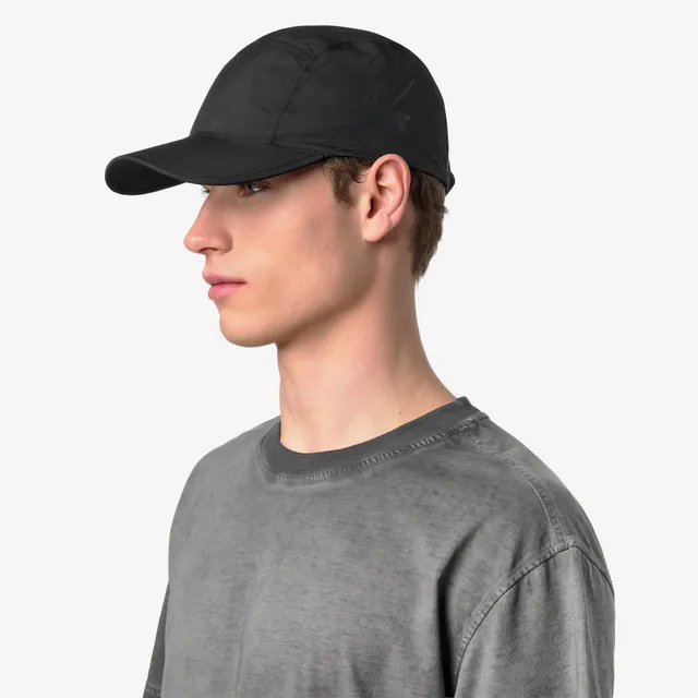 k-way-bel-lf-x-fioravanti-casquette-unisexe-black-pure image 1