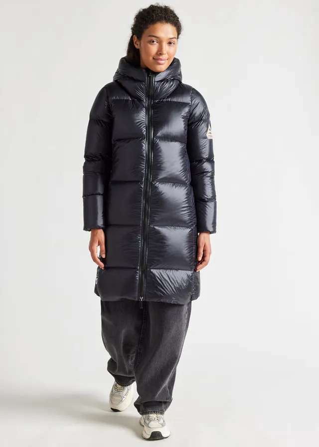 pyrenex-tamara-doudoune-longue-femme-black-capuche image 1