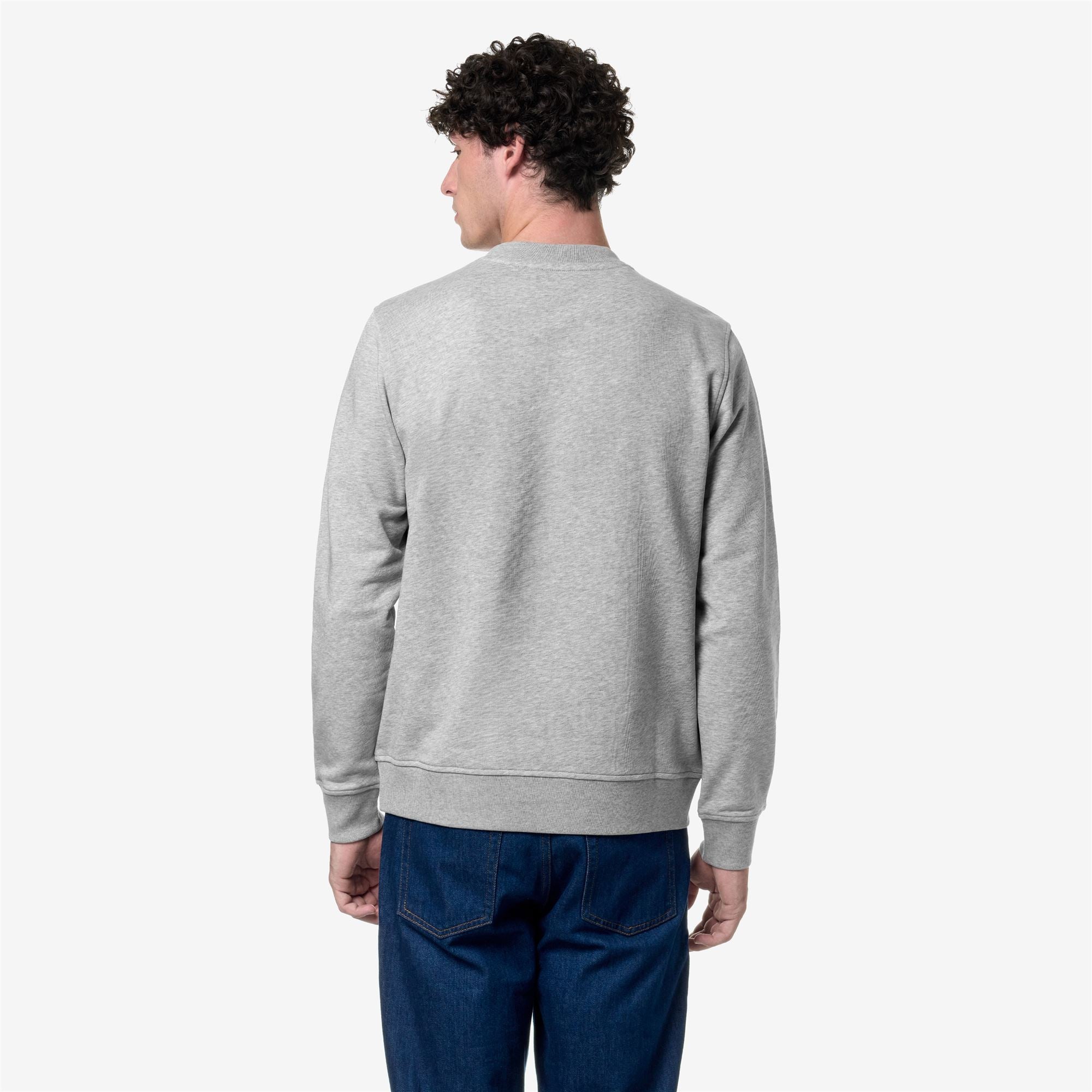 k-way-baptiste-pull-polaire-homme-grey-mel image 3