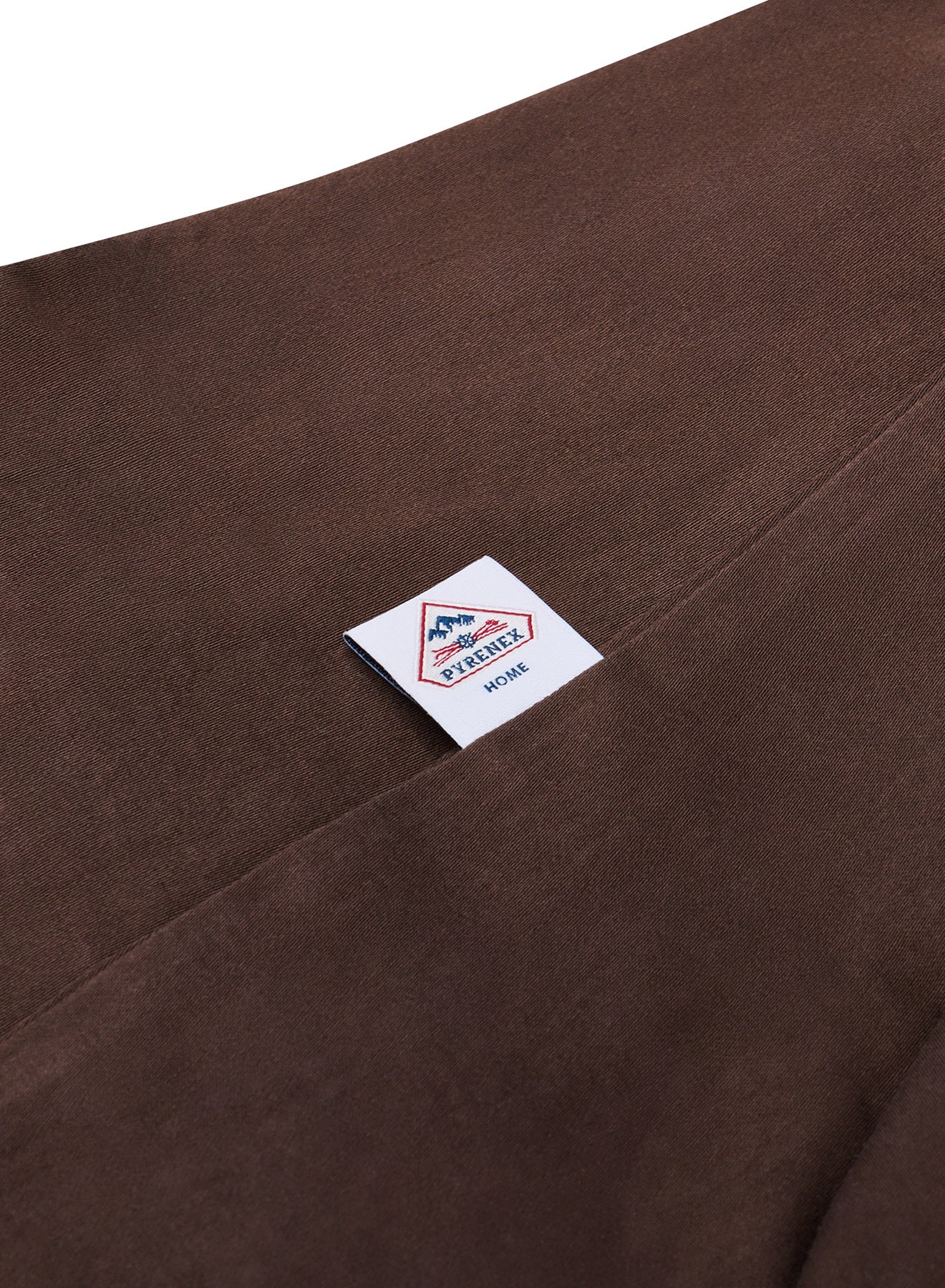housse-de-couette-lily-unie-marron-pyrenex-coton-bio-et-tencel-lyocell image 3