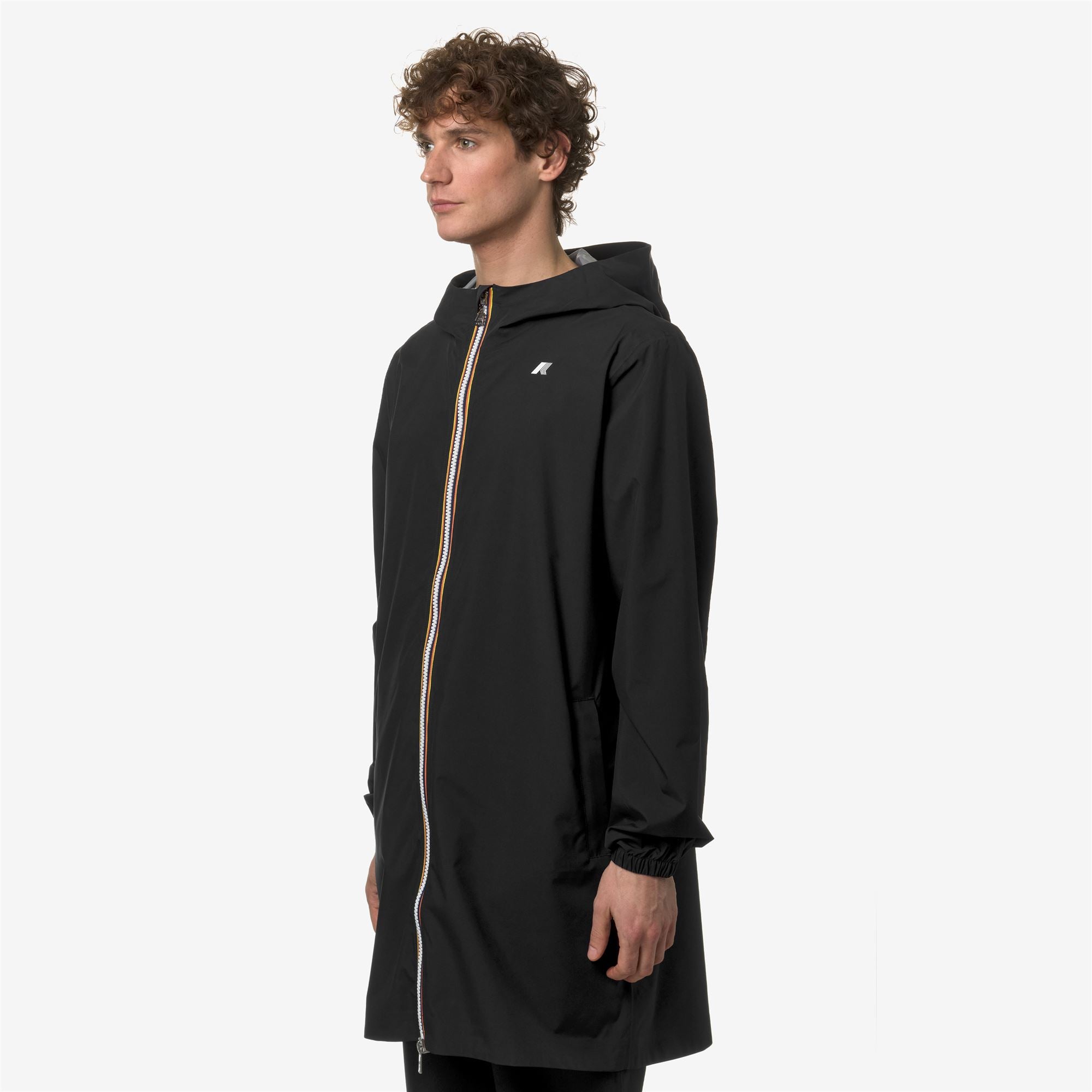 k-way-thomas-stretch-dot-veste-longueur-3-4-homme-black-pure image 2