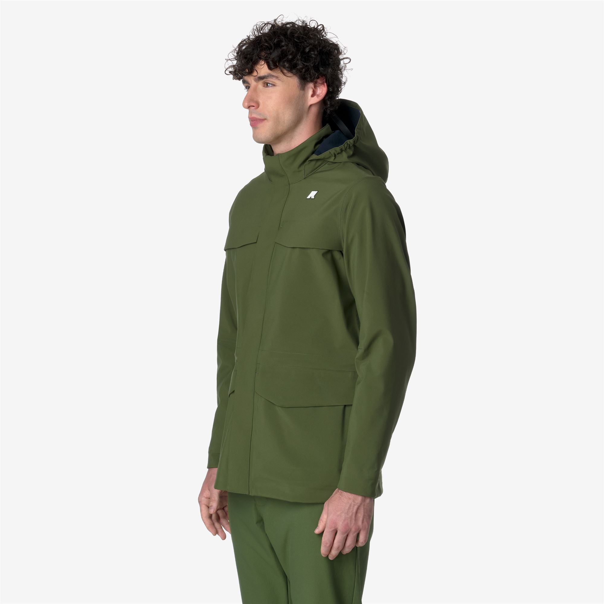 k-way-manphy-bonded-veste-milieu-homme-green-c-blue-d image 2