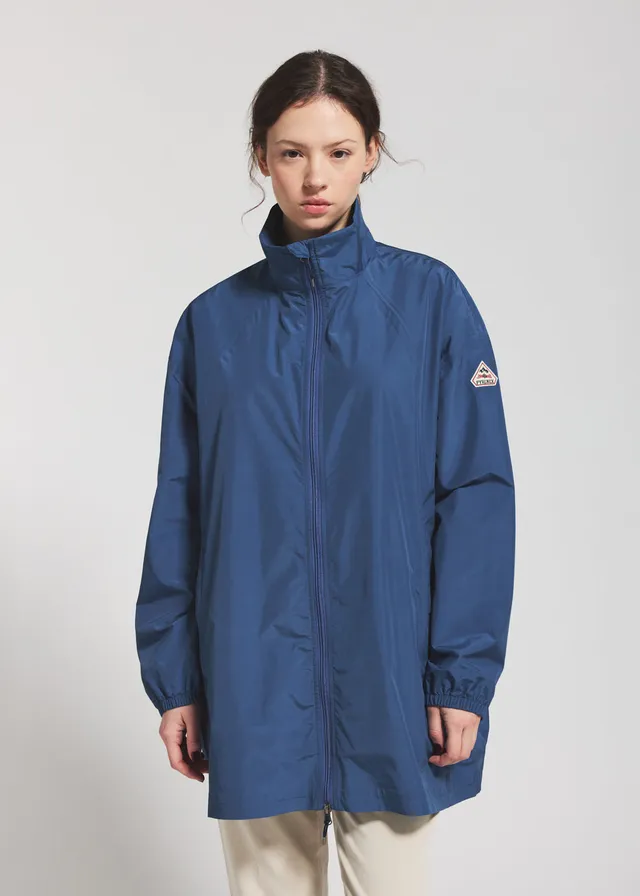 veste-imperm-able-longue-femme-pyrenex-magnesia-bleu image 1