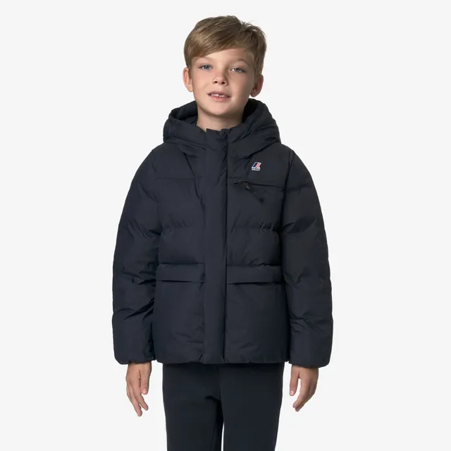 k-way-le-vrai-4-0-aurele-heavy-warm-doudoune-enfant-blue-depth image 1