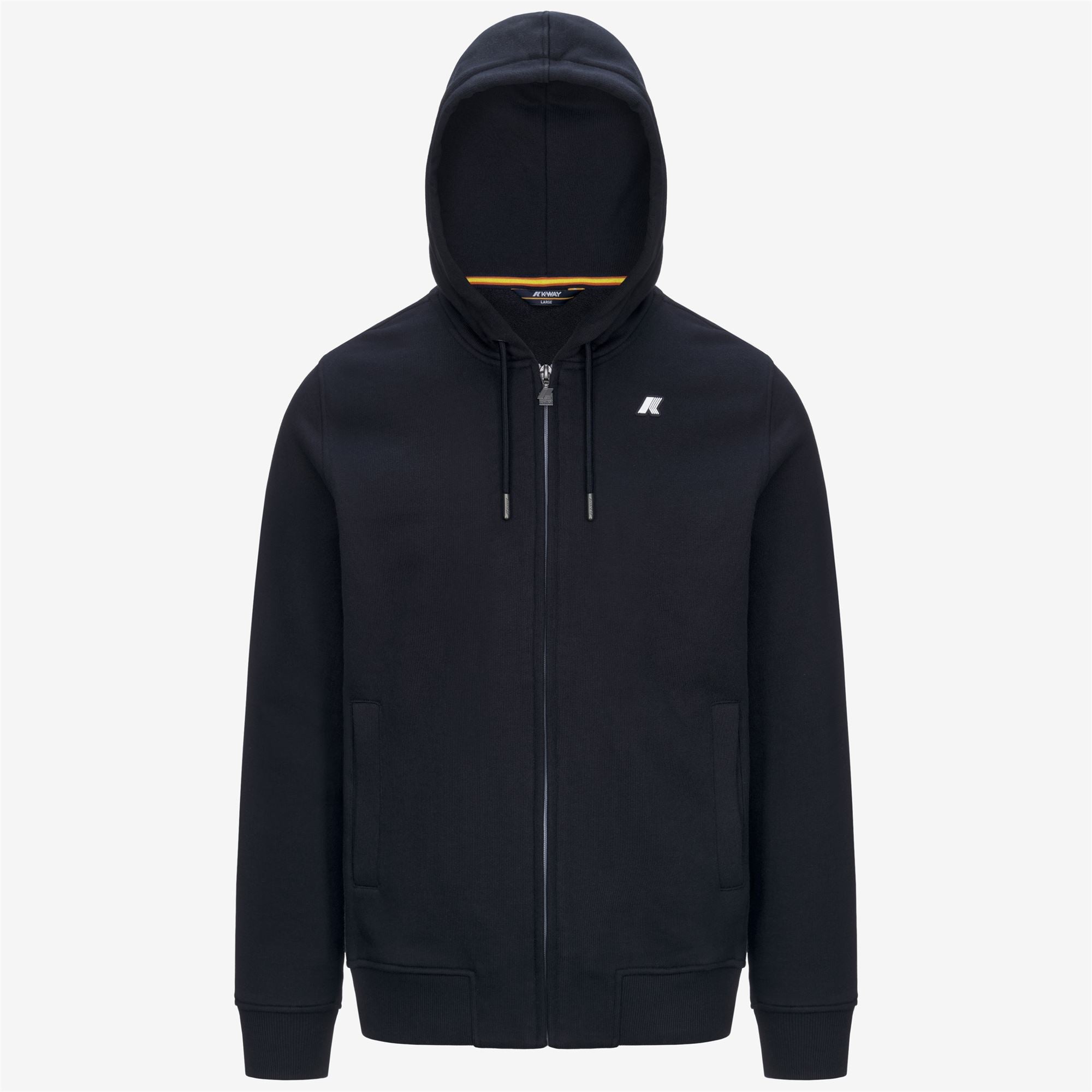 k-way-anthony-french-terry-veste-polaire-homme-blue-depth image 5