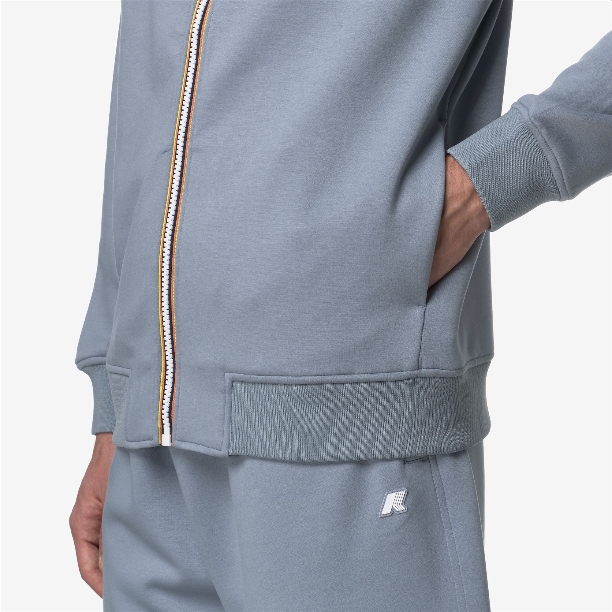 k-way-rainer-light-spacer-veste-homme-grey-md image 4