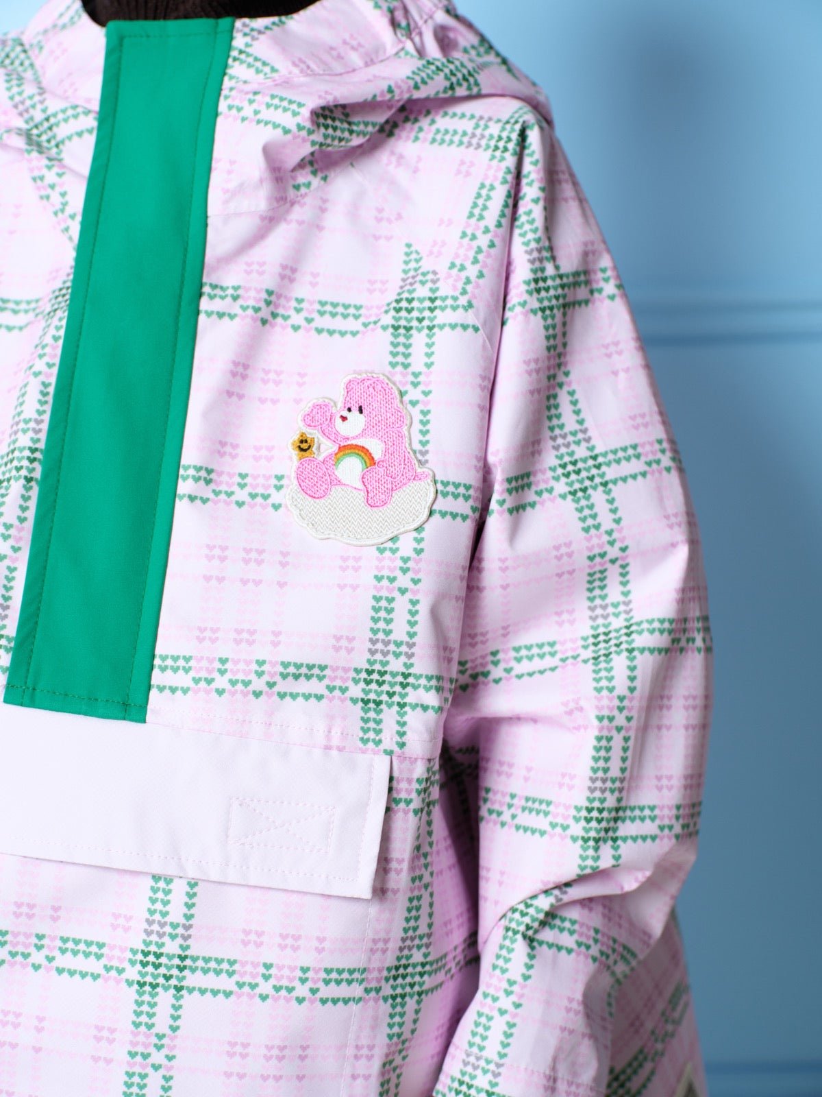 flotte-gabrielito-poncho-enfant-bisounours-tartan image 6