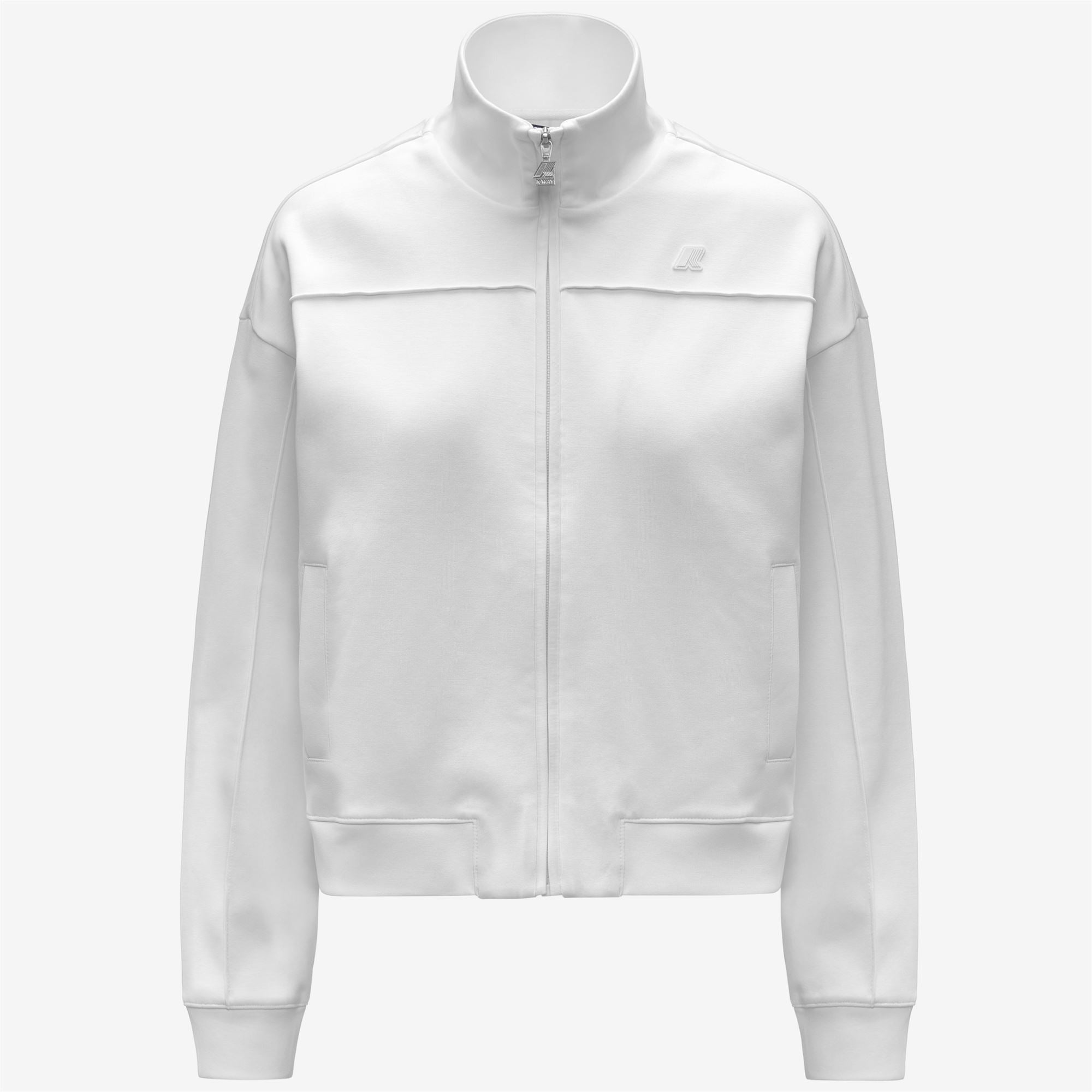 k-way-arvinne-interlock-veste-polaire-femme-white-white image 5