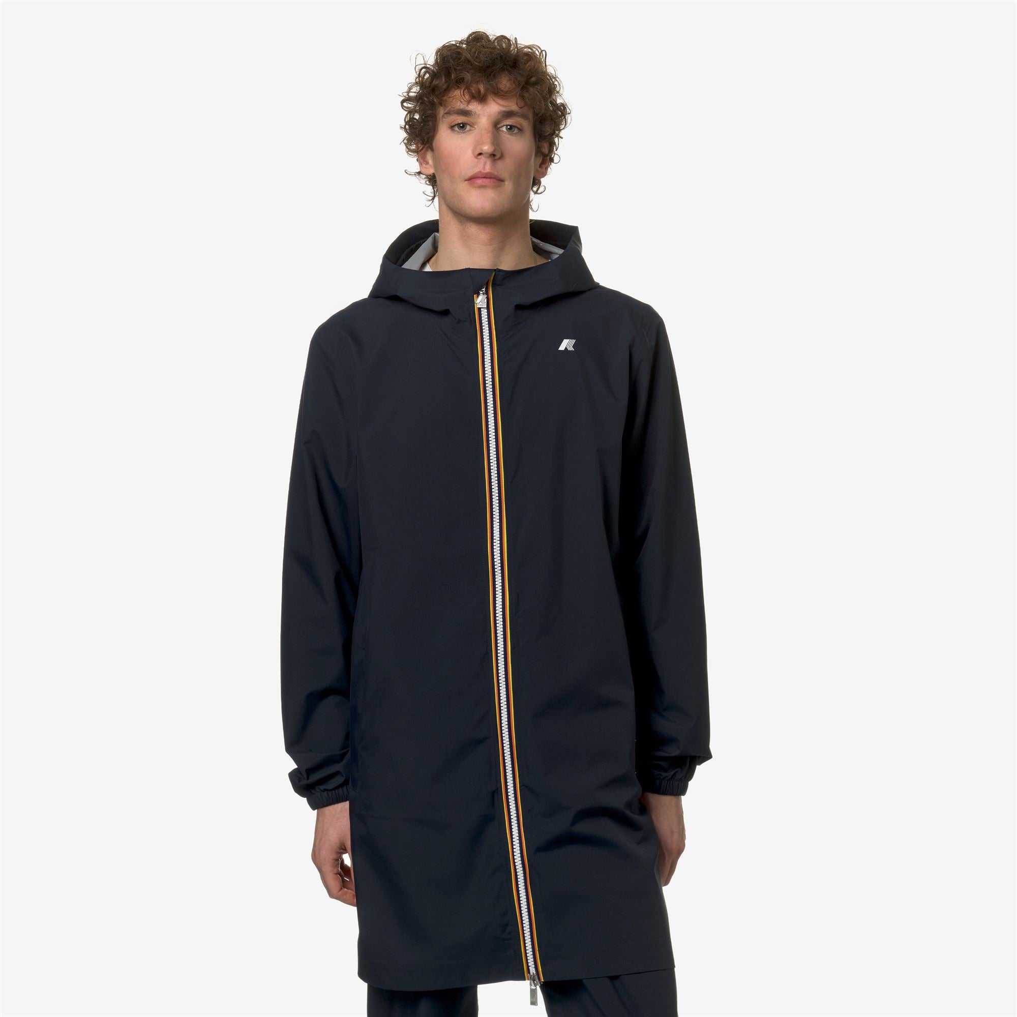 k-way-thomas-stretch-dot-veste-longue-3-4-homme-blue-depth image 1