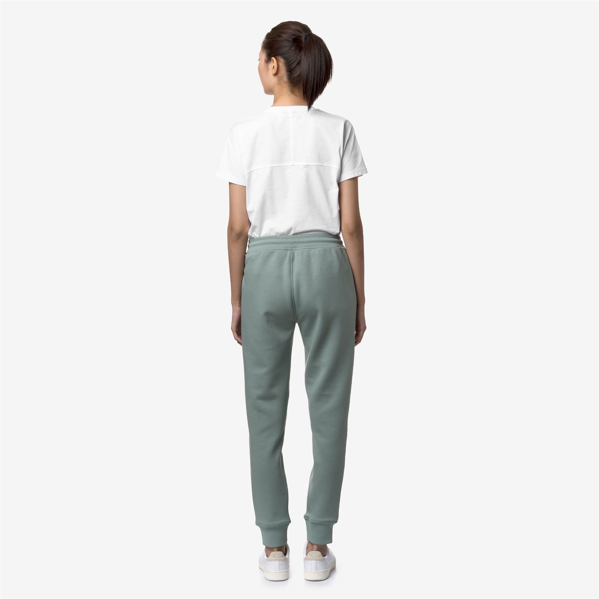 k-way-ginevra-light-spacer-pantalon-de-sport-femme-green-mold image 3