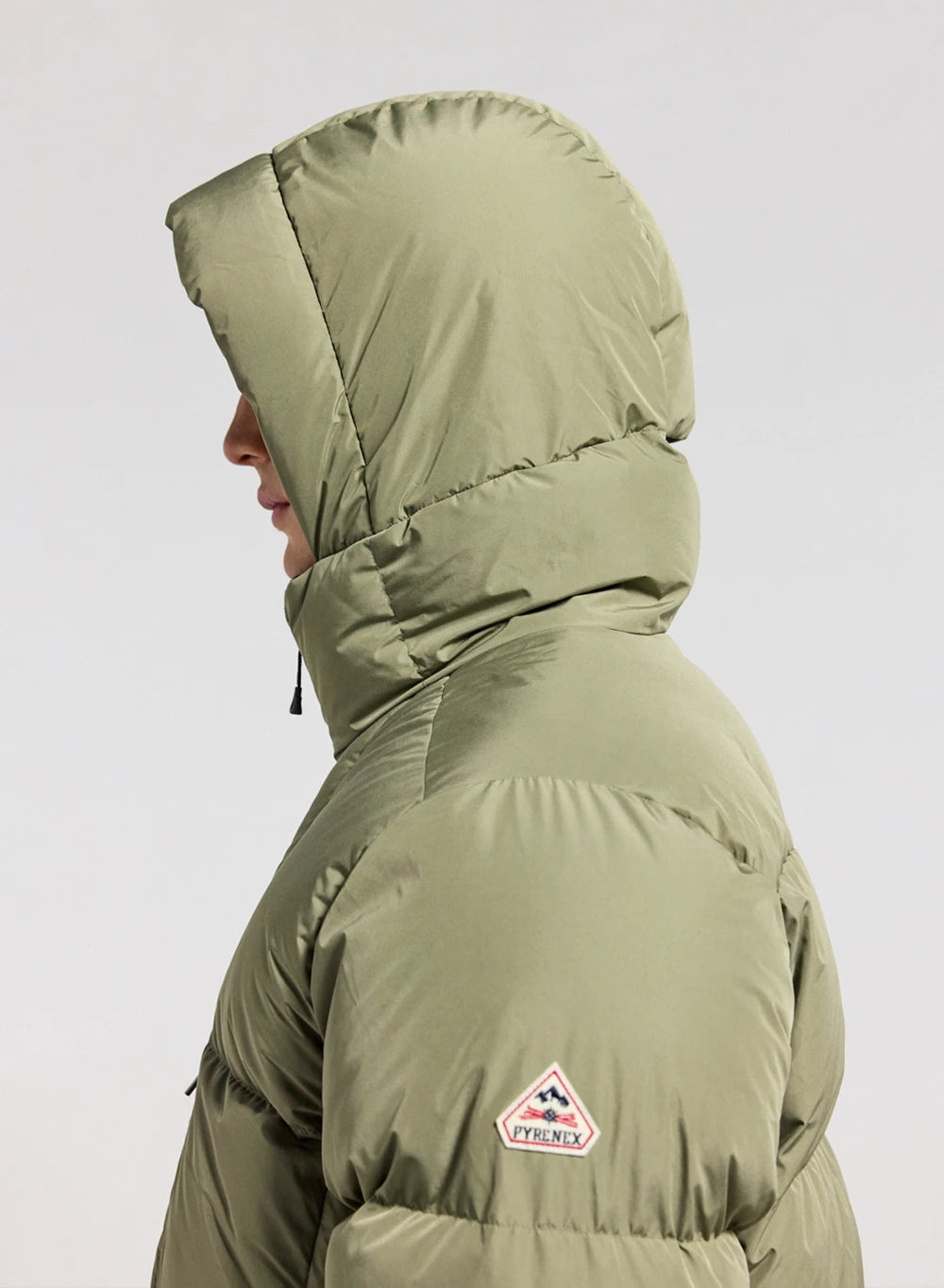 doudoune-capuche-homme-pyrenex-impulse-kaki-clair image 5